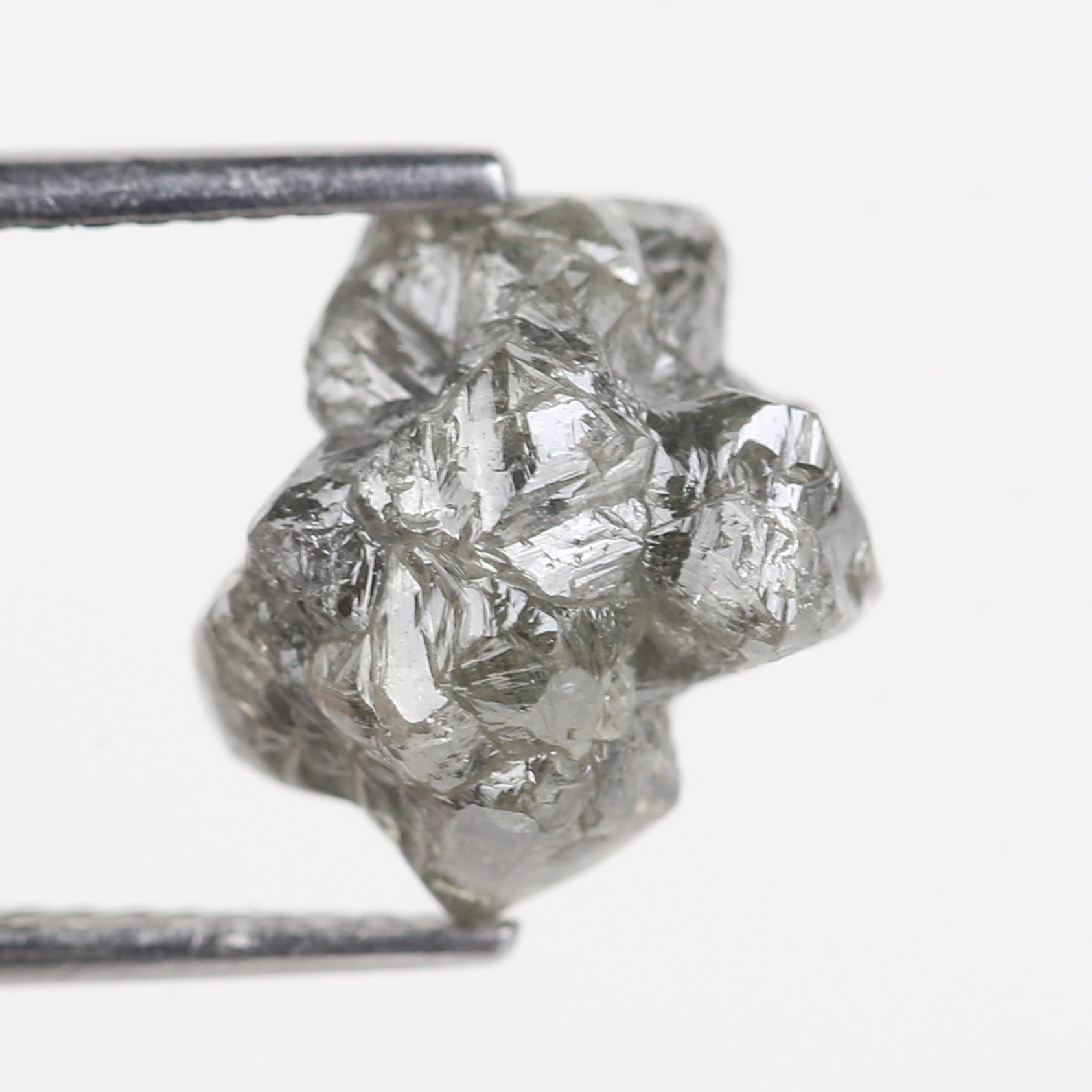 5.34 Carat Octahedron Rough Uncut Crystal Raw Diamond 10.30 MM
