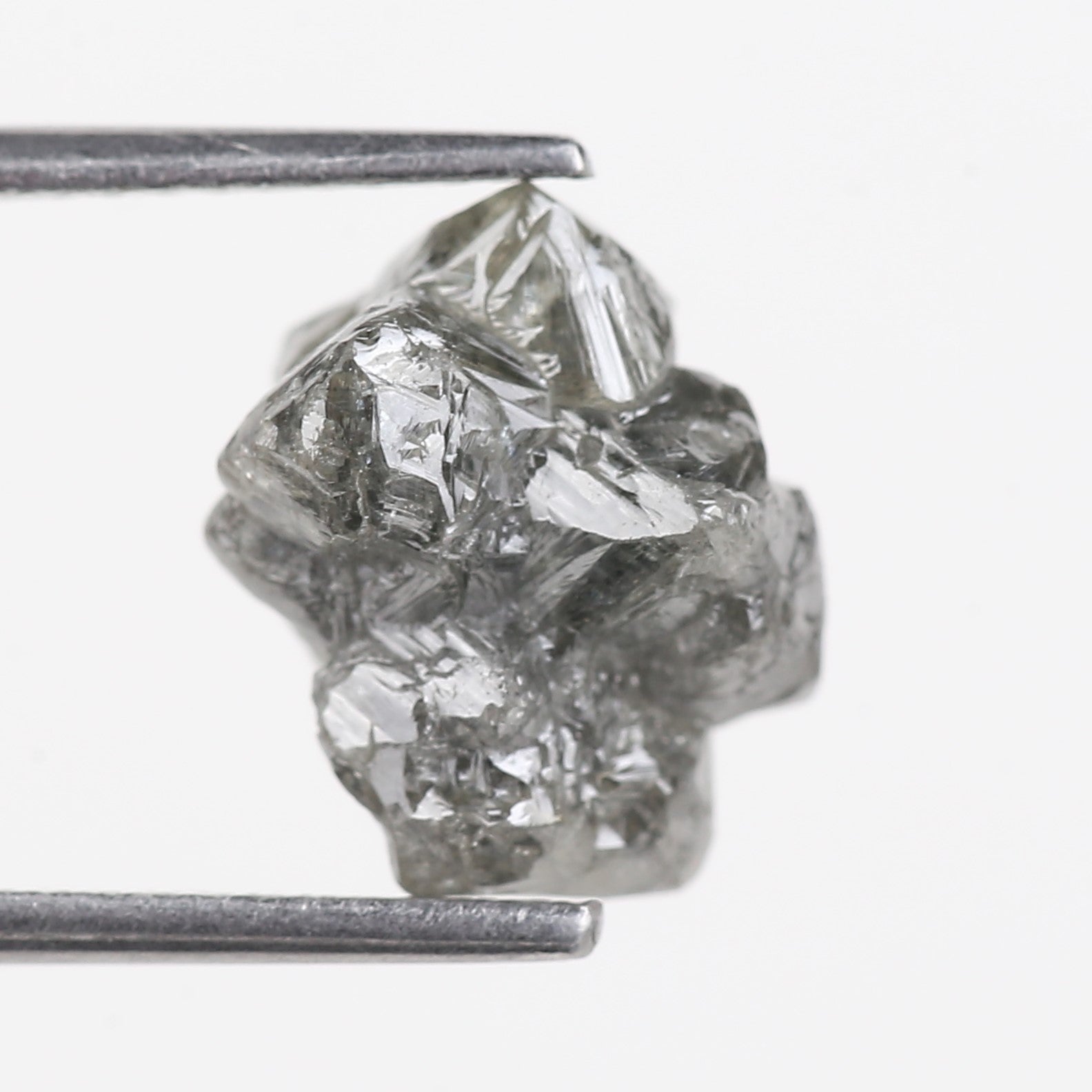 5.34 Carat Octahedron Rough Uncut Crystal Raw Diamond 10.30 MM