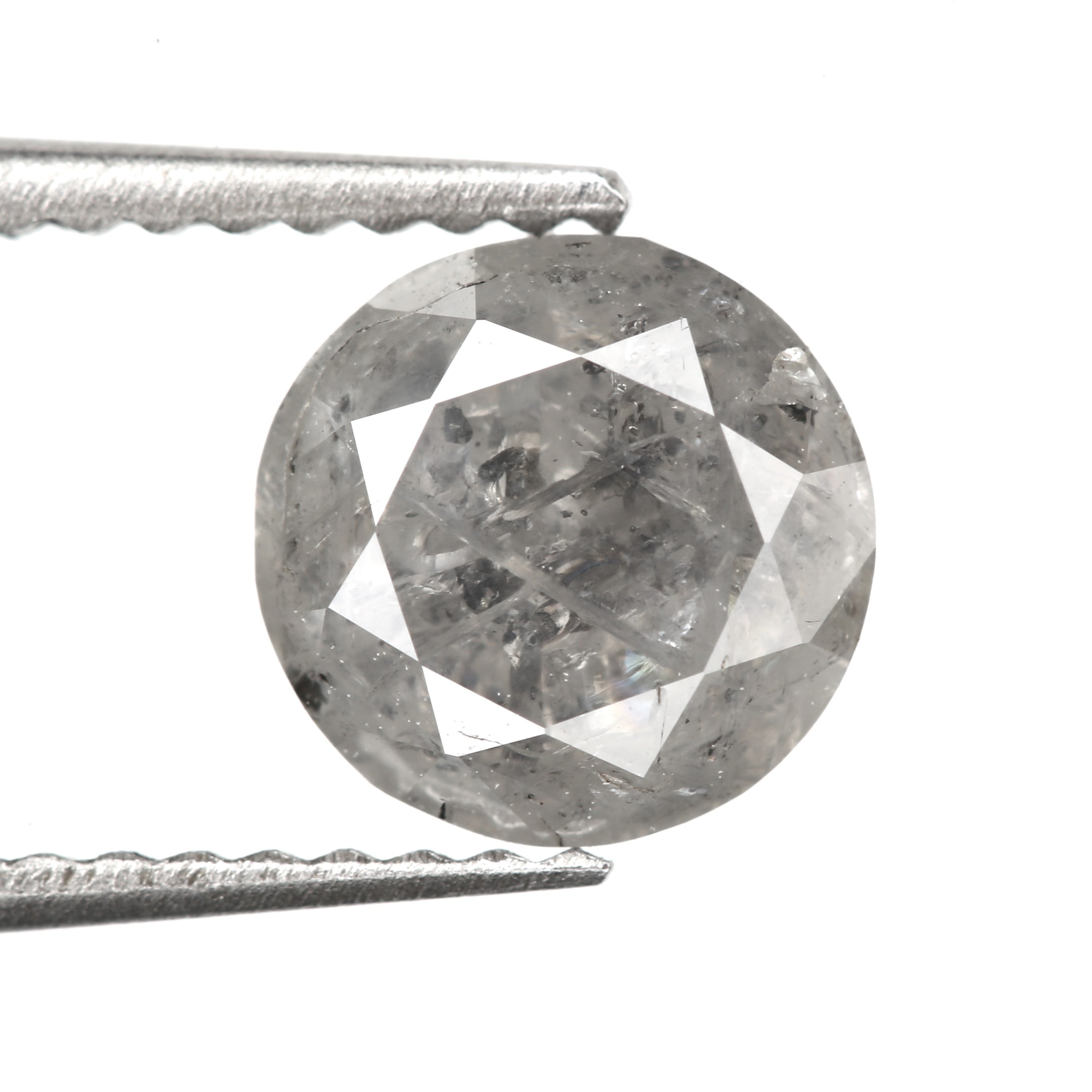 round salt and pepper diamond