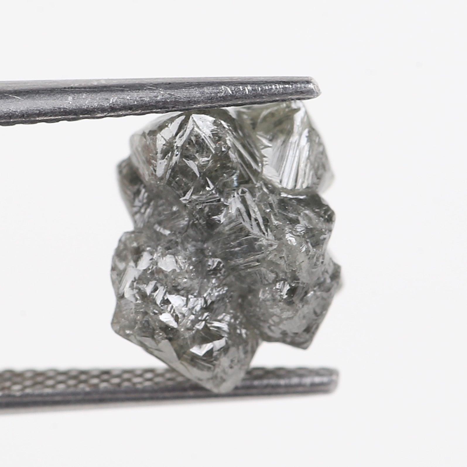 5.34 Carat Octahedron Rough Uncut Crystal Raw Diamond 10.30 MM
