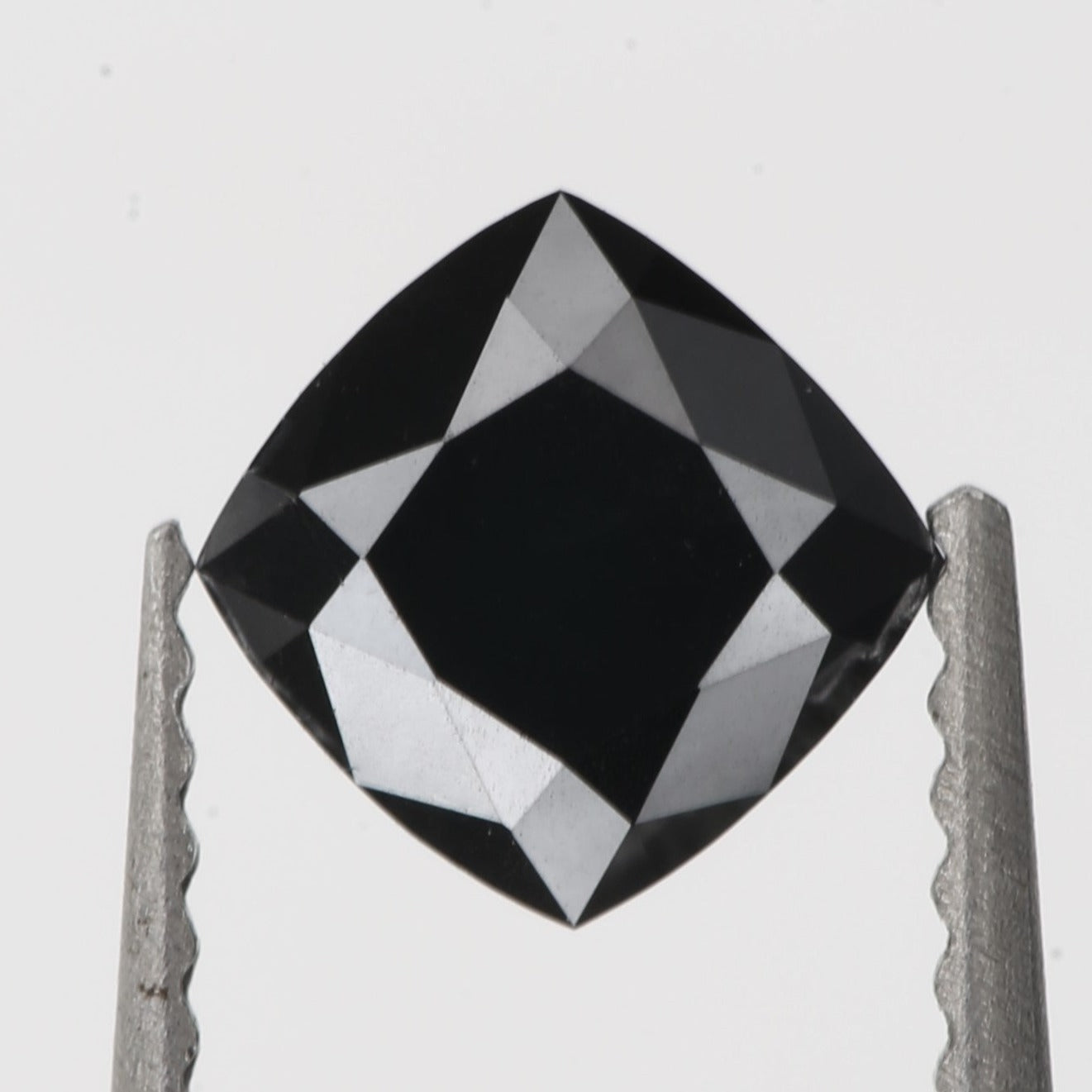 cushion black diamond cut