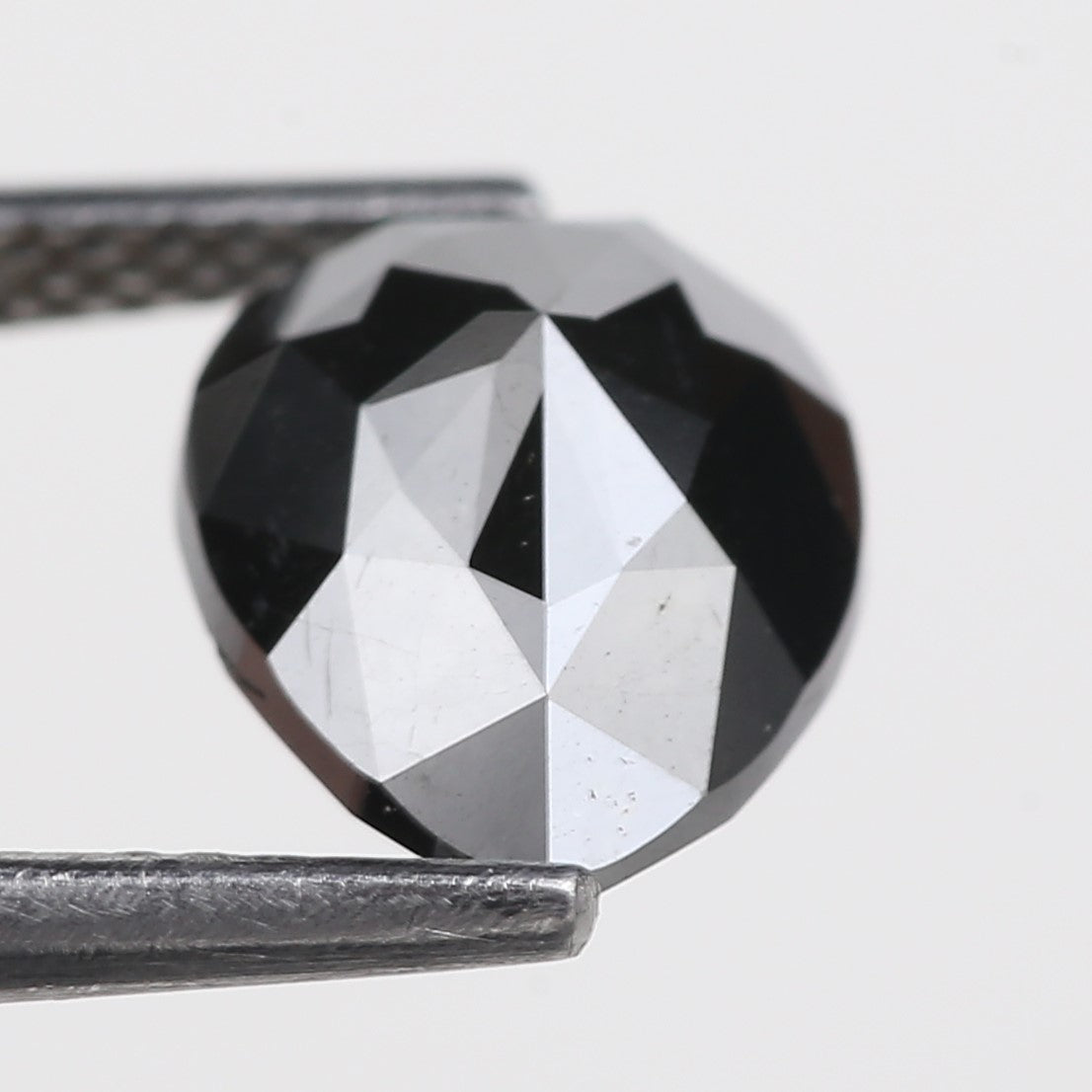 2.35 Carat Natural Fancy Black Pear Diamond 9.7 MM