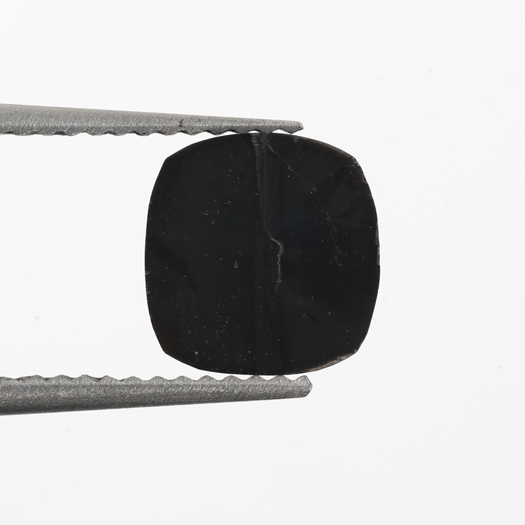 2.47 Carat 8 X 7.7 X 4.5 MM Natural Cushion Cut Black Loose Diamond - Blackdiamond