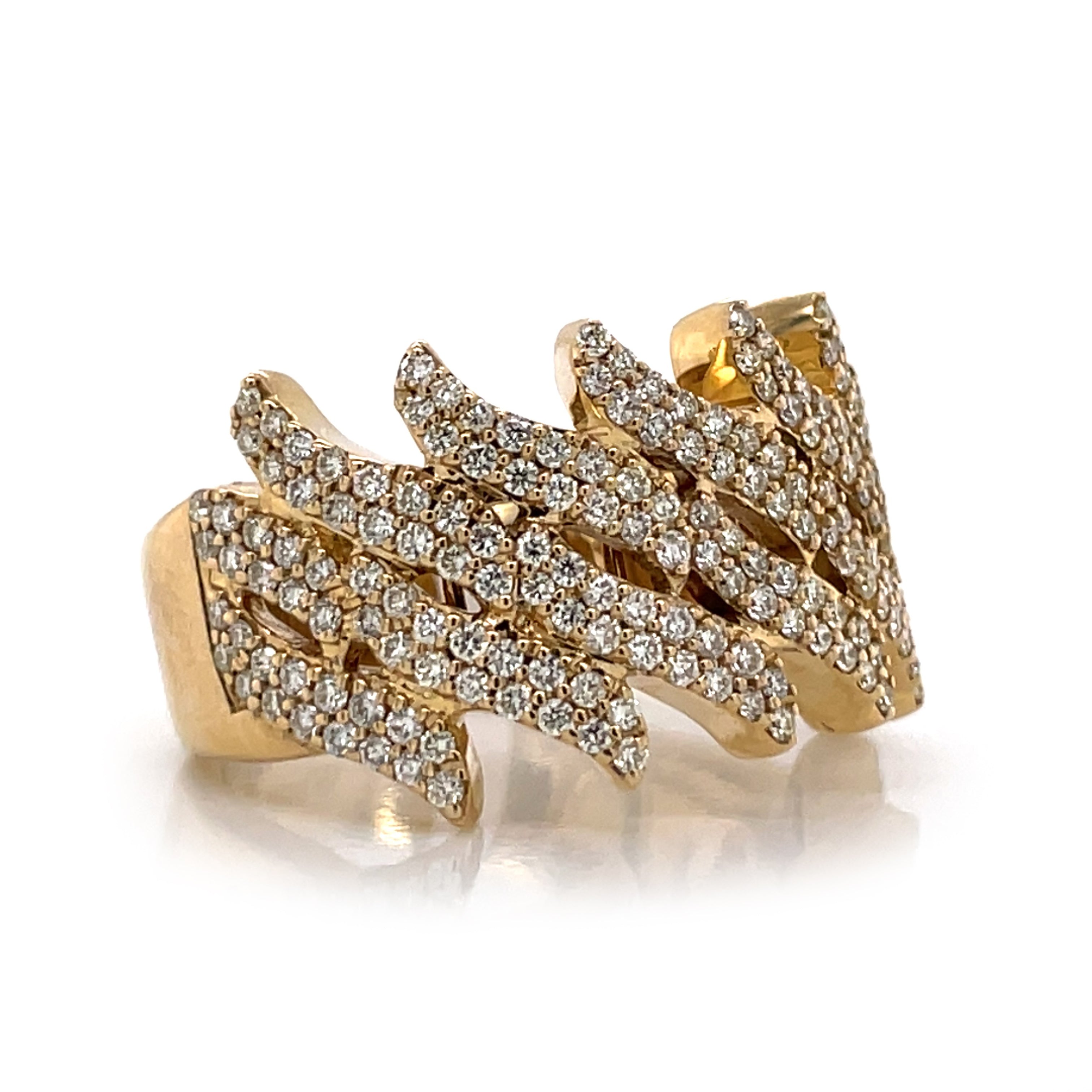 1.50 Carat Natural Diamond Handmade Luxury Wedding Ring