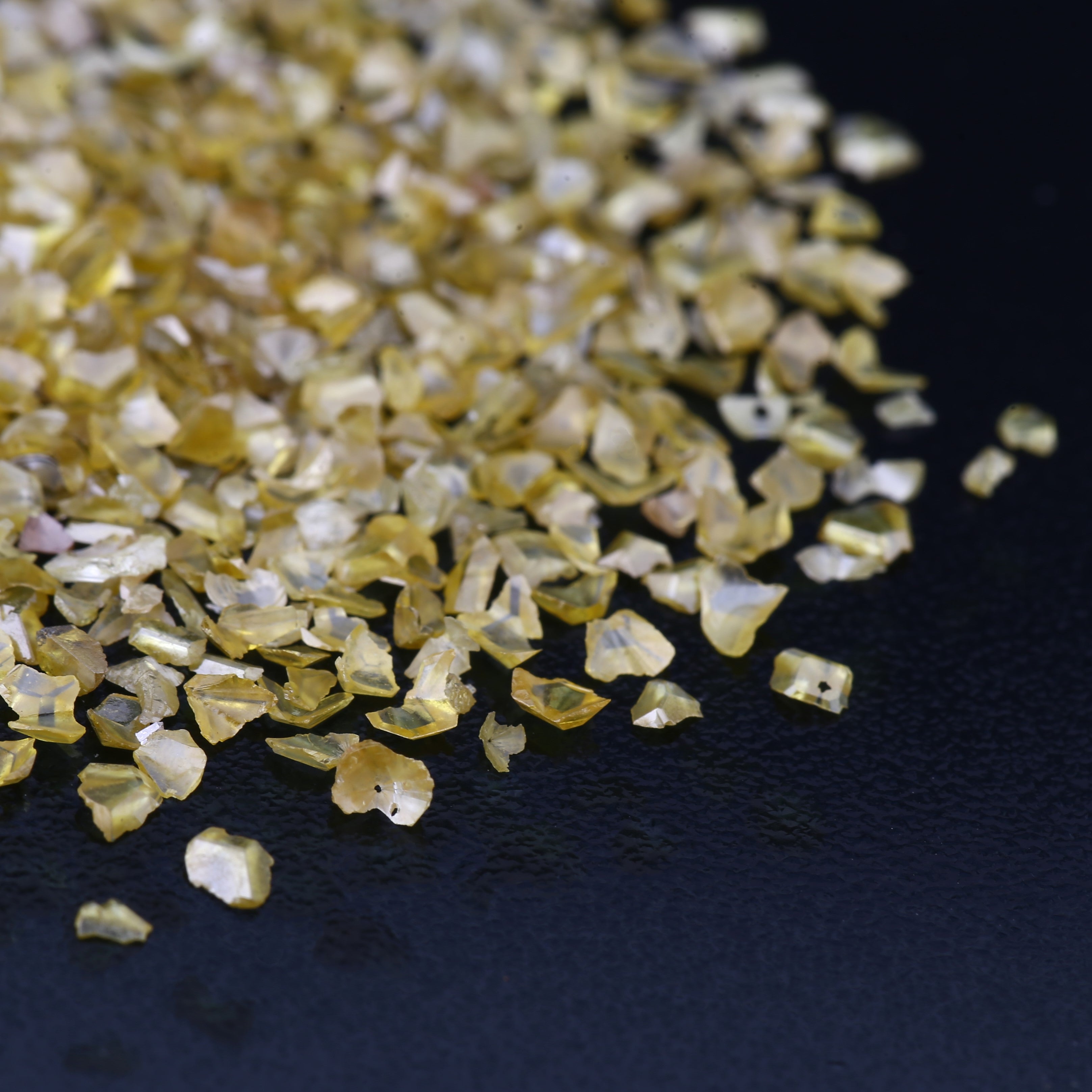 1ct Rough Raw Yellow Diamond Dust