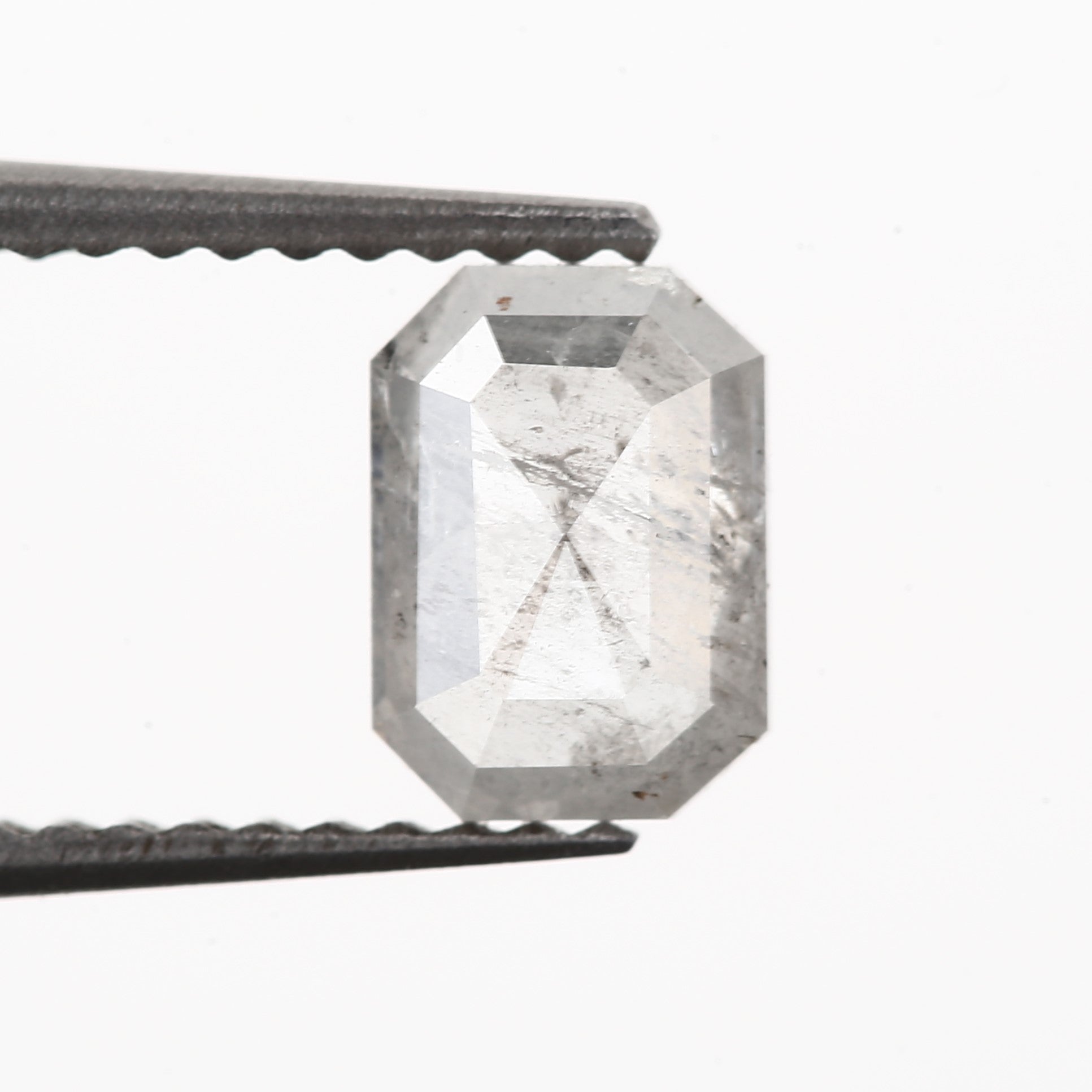 real salt and pepper diamond emerald