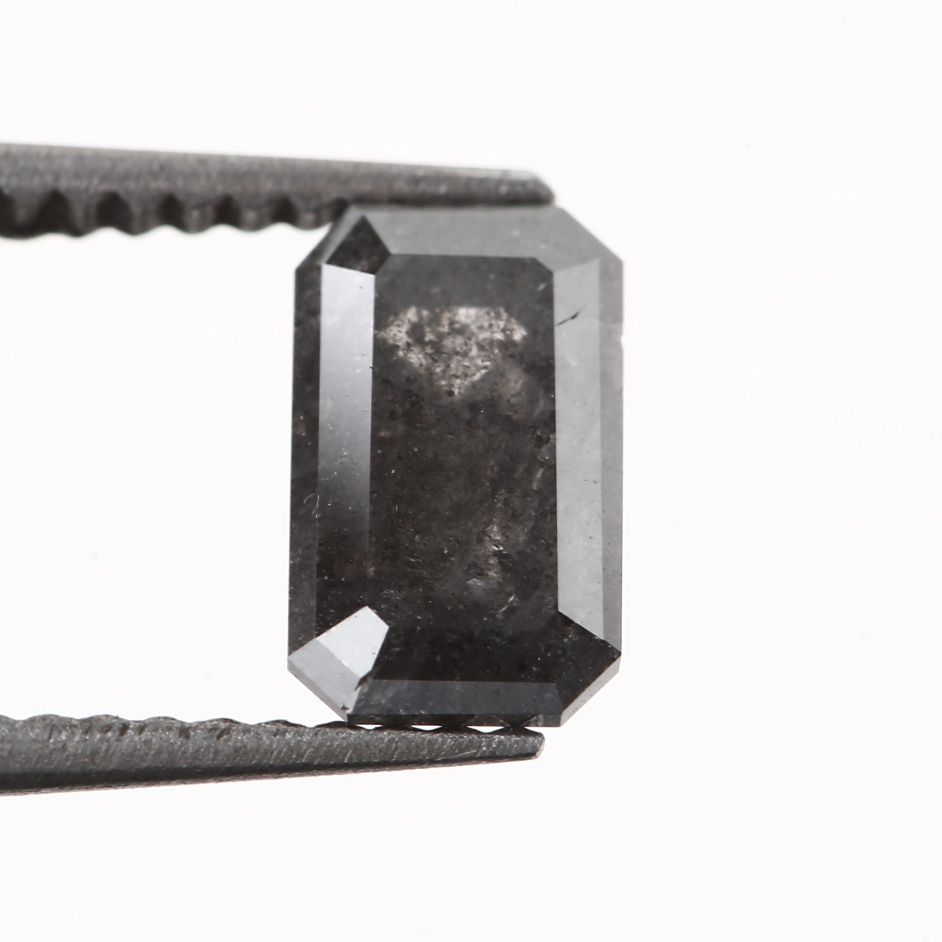 gray natural diamond salt and pepper