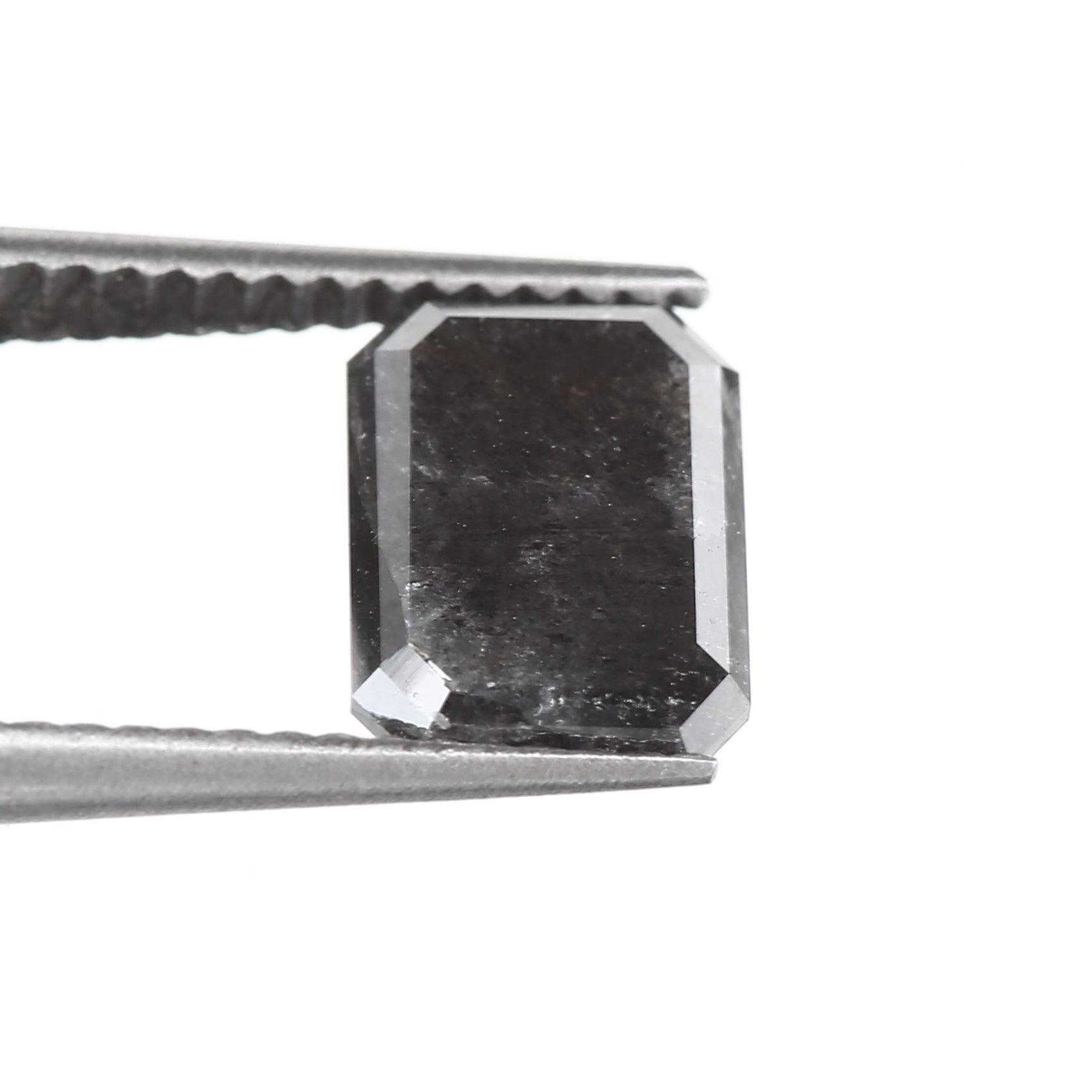 emerald salt and pepper diamond gray