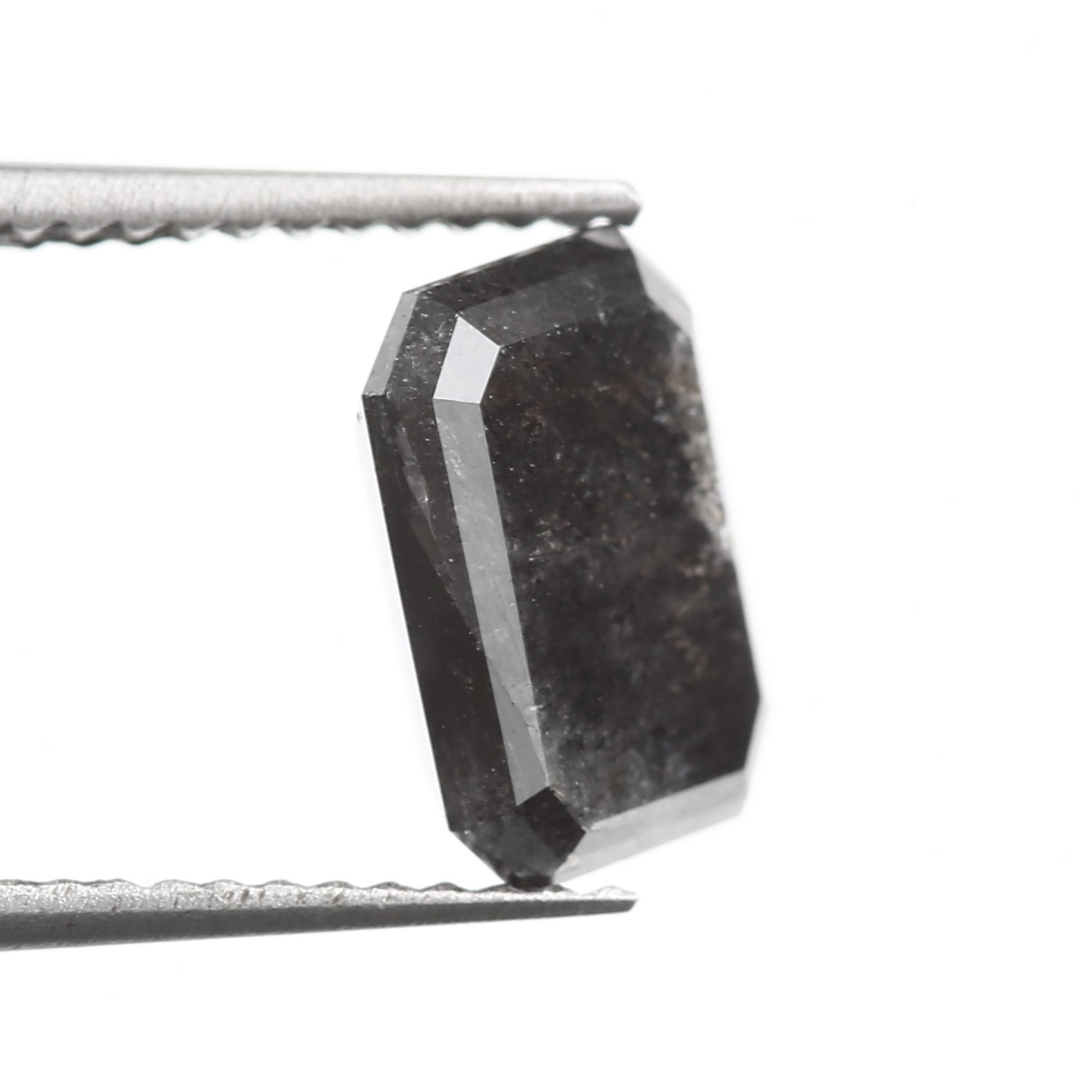 natural loose emerald salt and pepper diamond