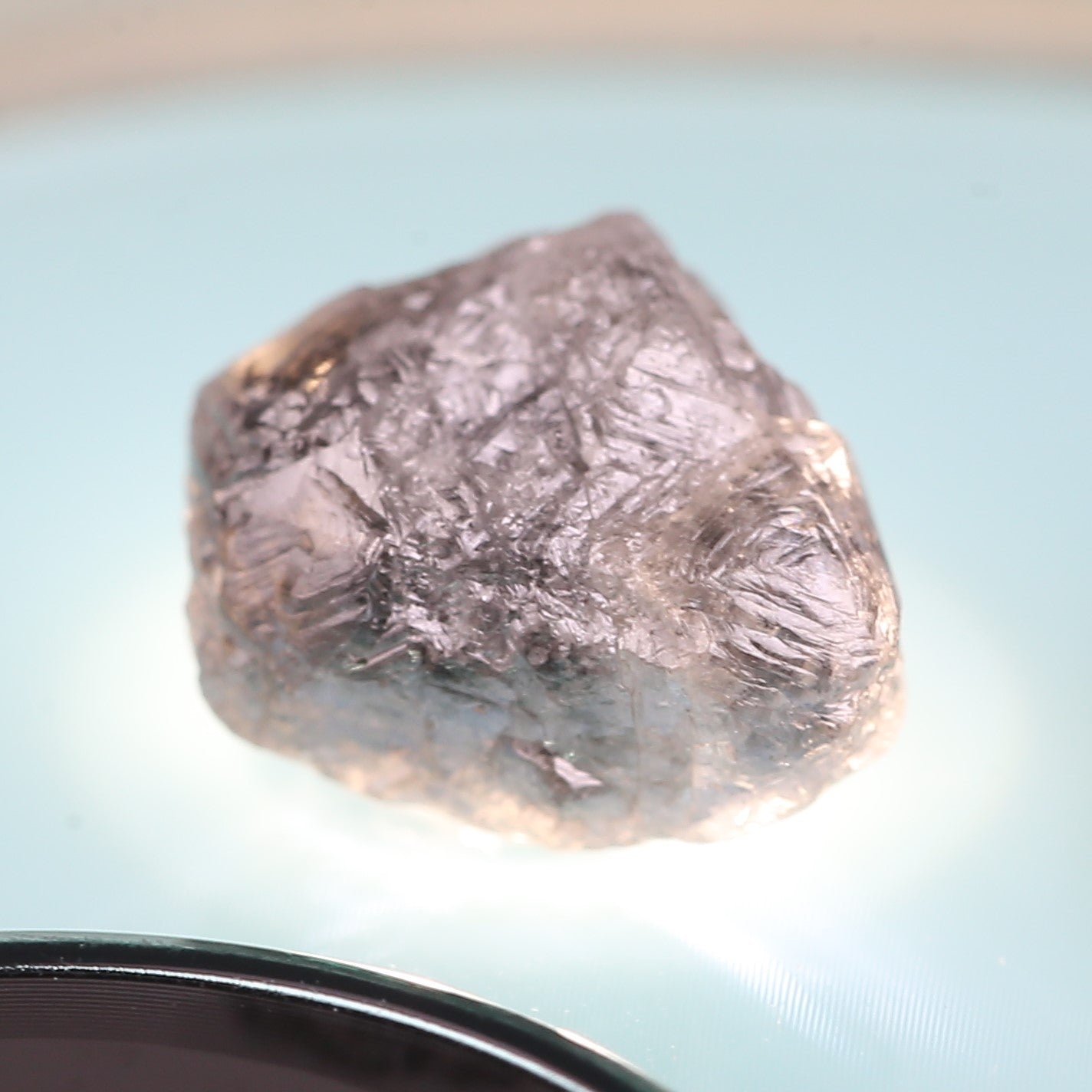2.92 Carat Natural Rough Uncut Raw Gray Diamond For Jewelry