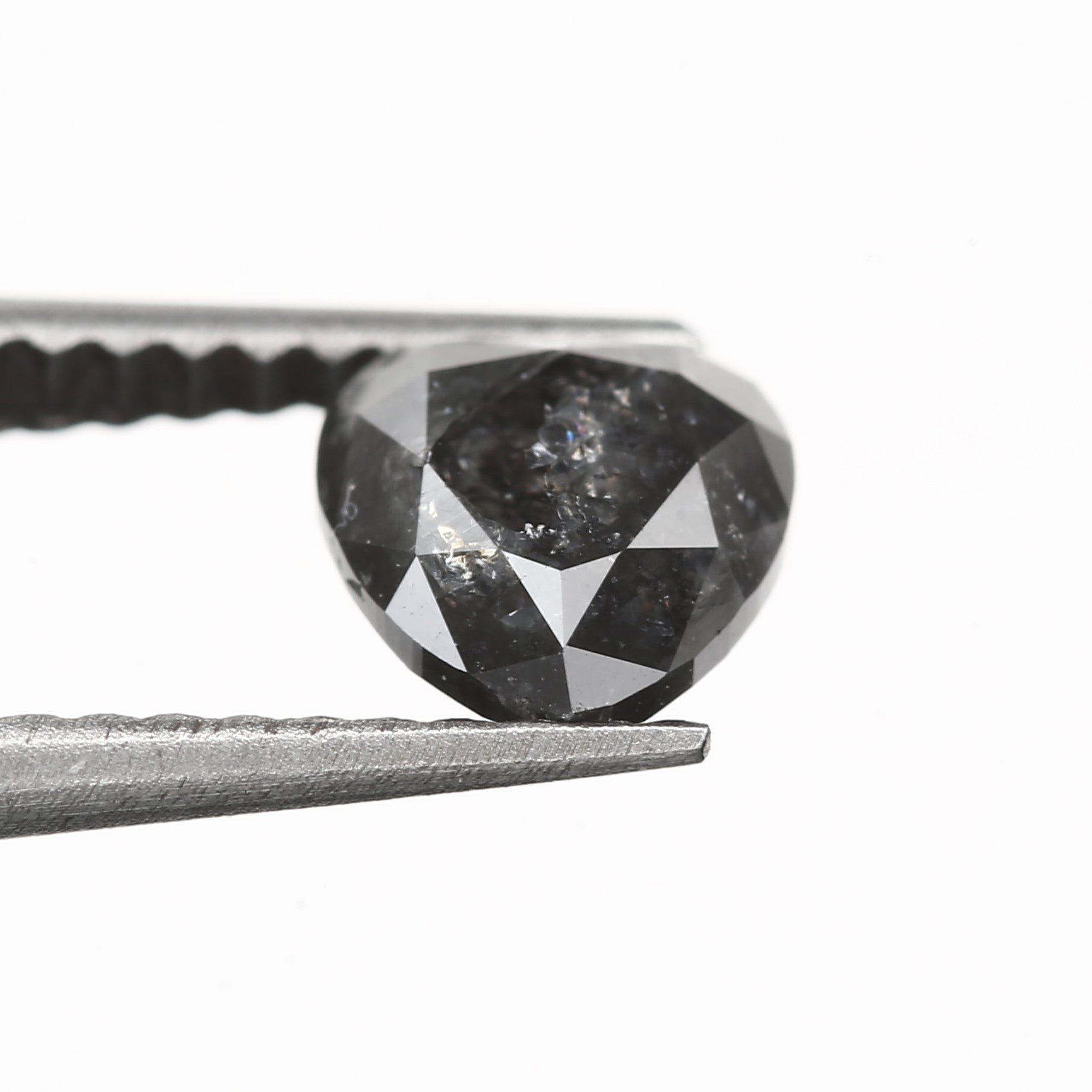 heart salt and pepper diamond
