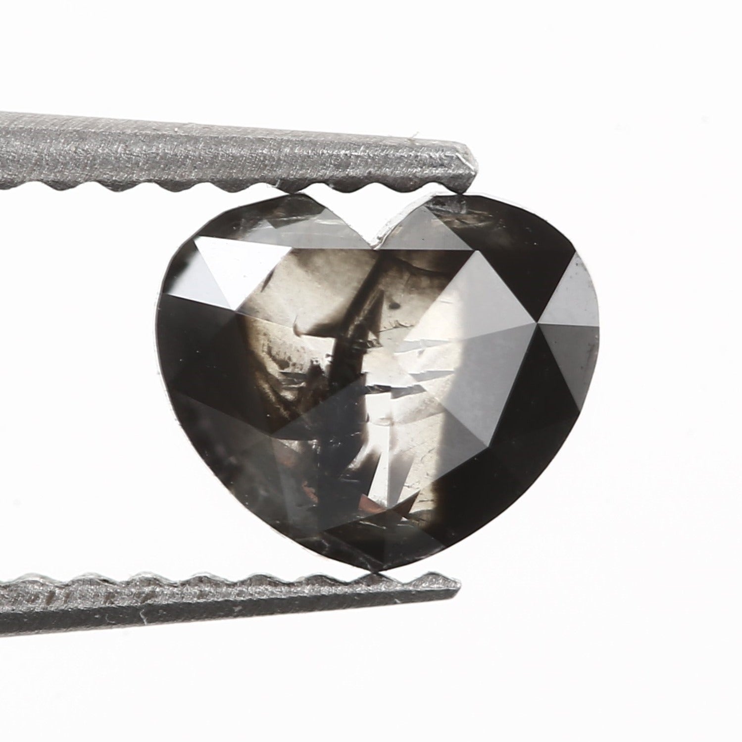 heart salt and pepper diamond