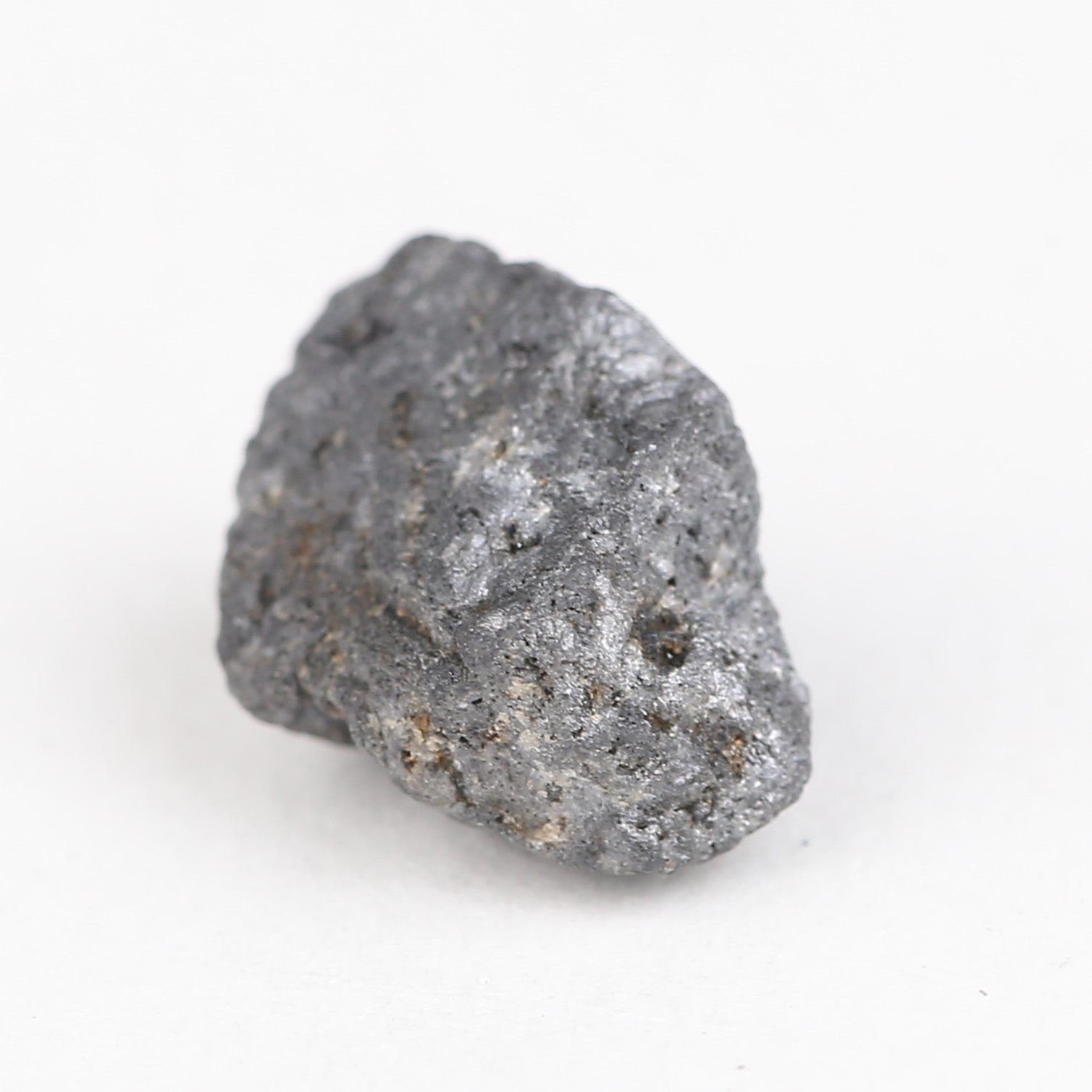 5.39 Carat Natural Gray Rough Diamond 11.43 MM