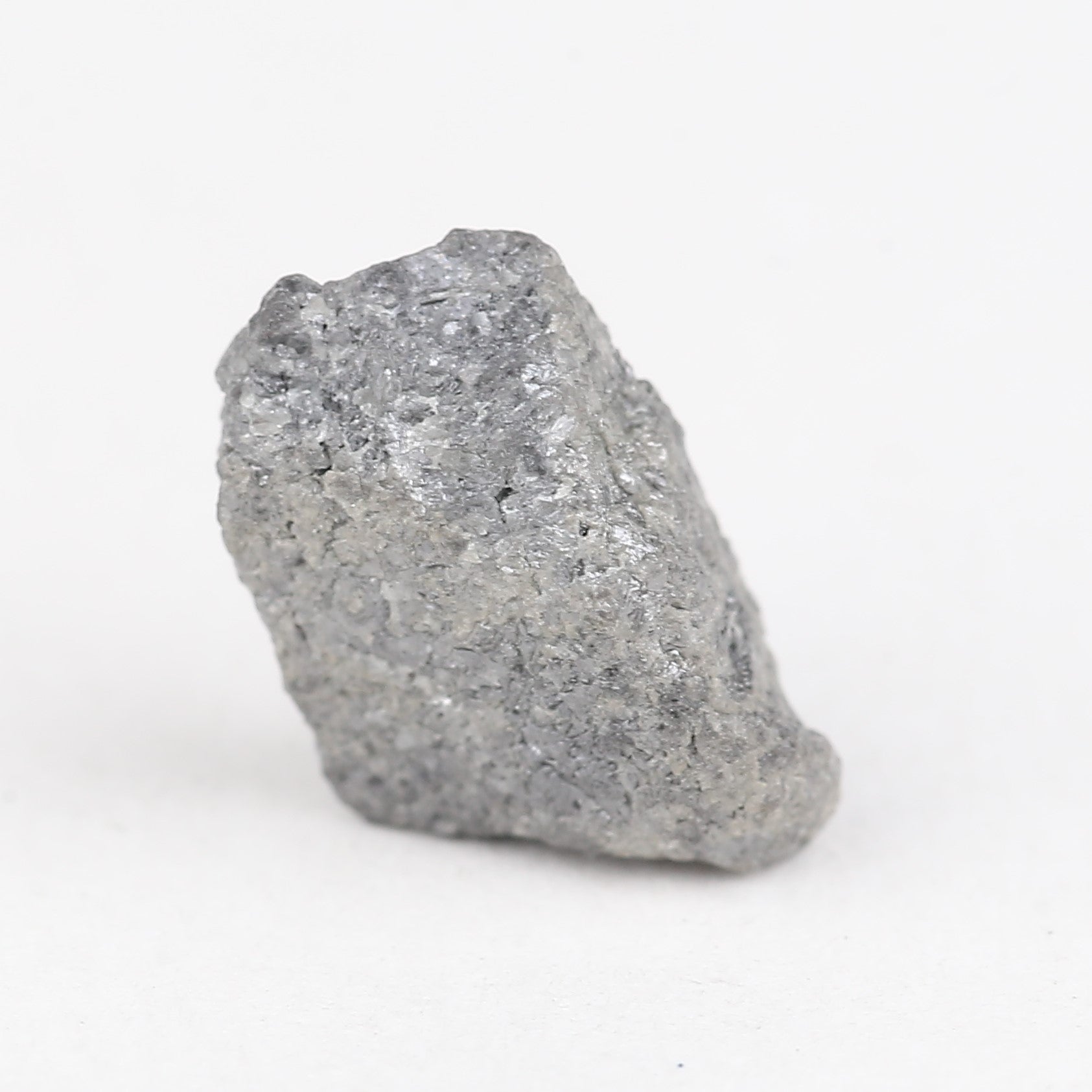 5.11 Carat Natural Rough Gray Diamond 11.30 MM