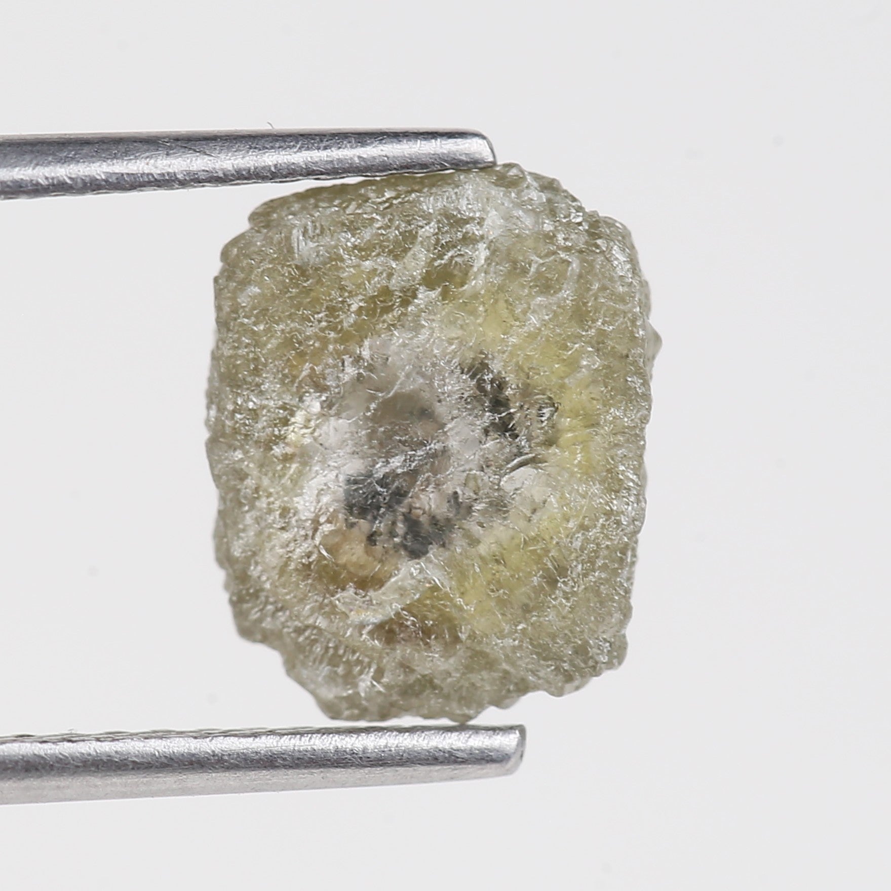 1.97 Carat Natural Rough Yellow Diamond 9.50 MM