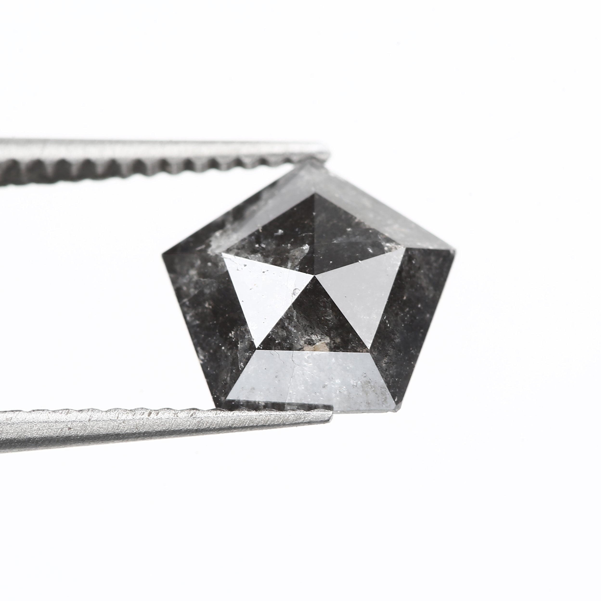 salt and pepper diamond for engagement ring