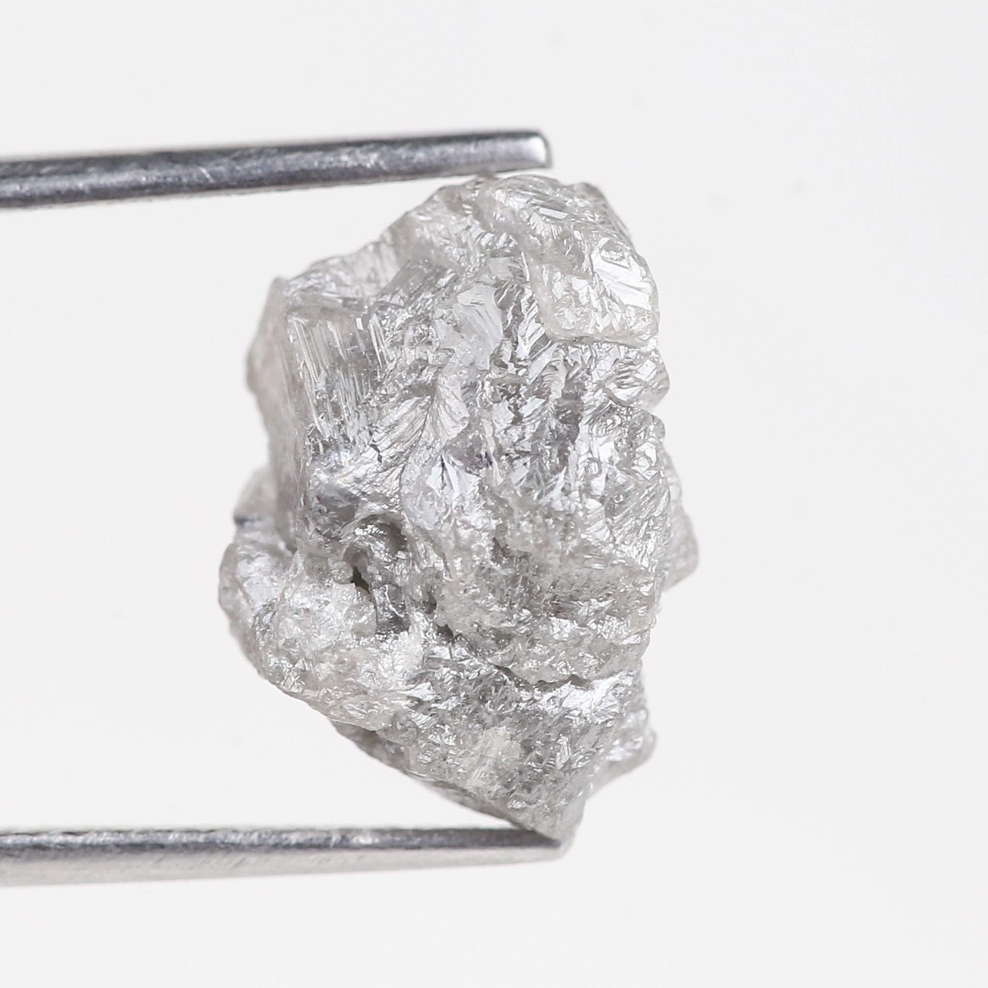 5.75 Carat Natural Rough Raw Crystal Diamond 12.51 MM