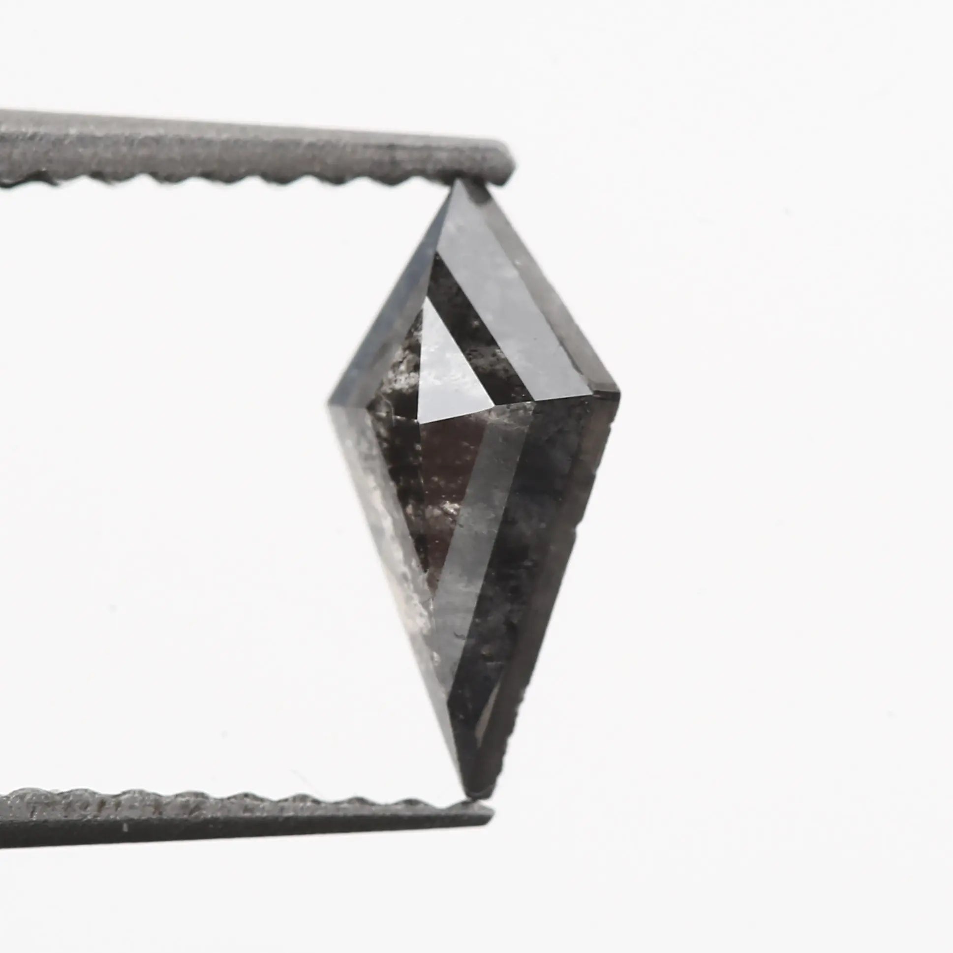 kite cut salt and pepper diamond natural