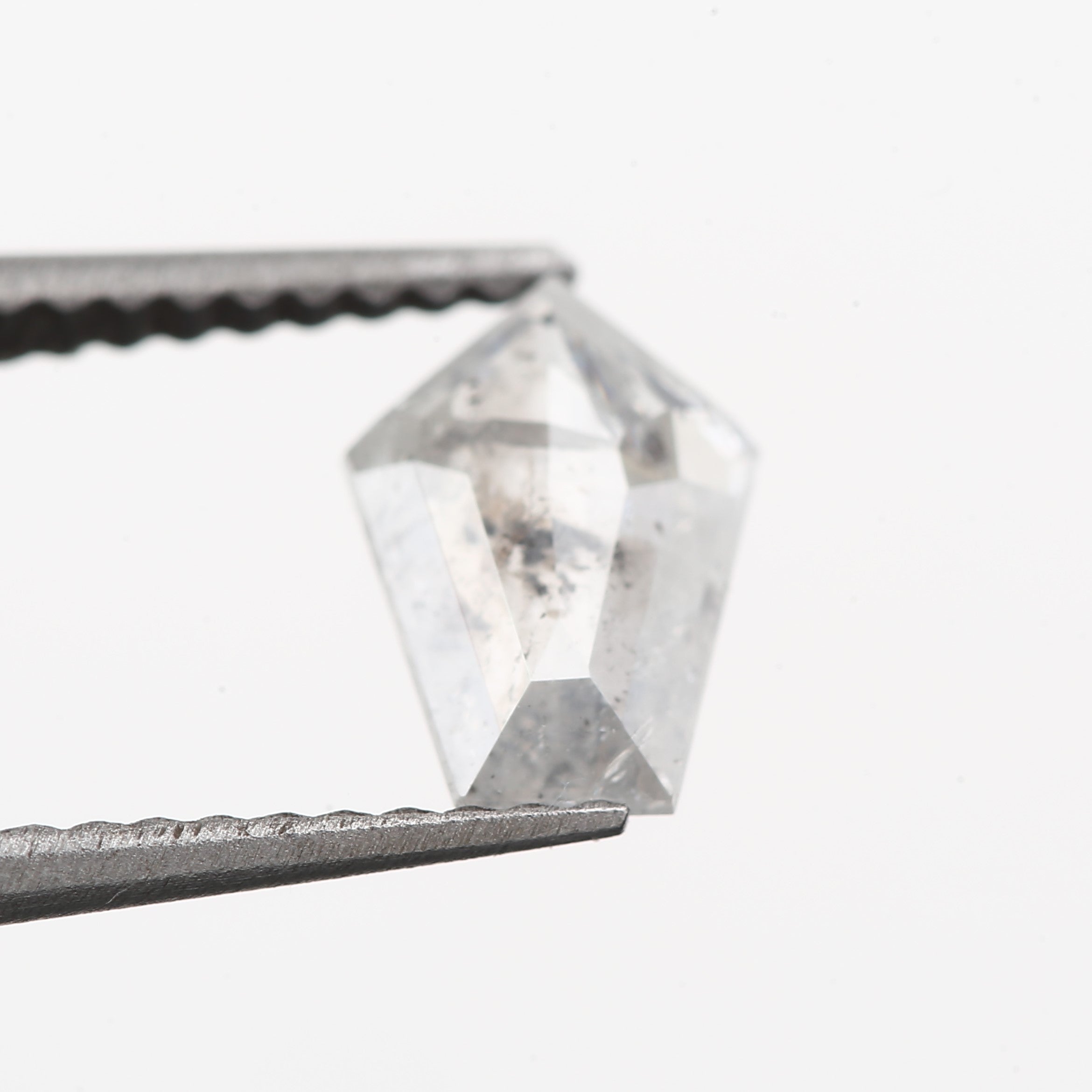 kite salt and pepper diamond engagement ring