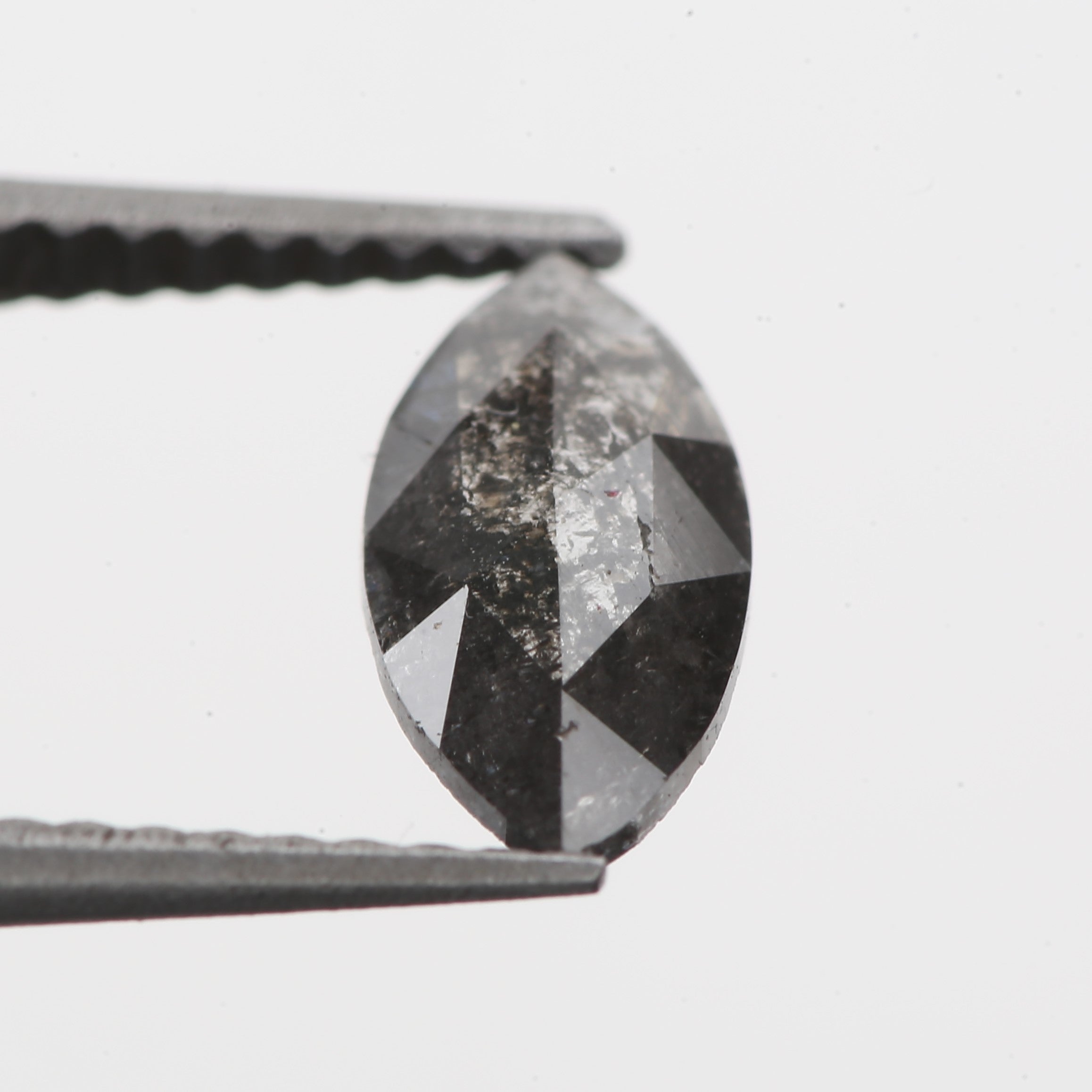 Marquise Cut Salt & Pepper Diamonds