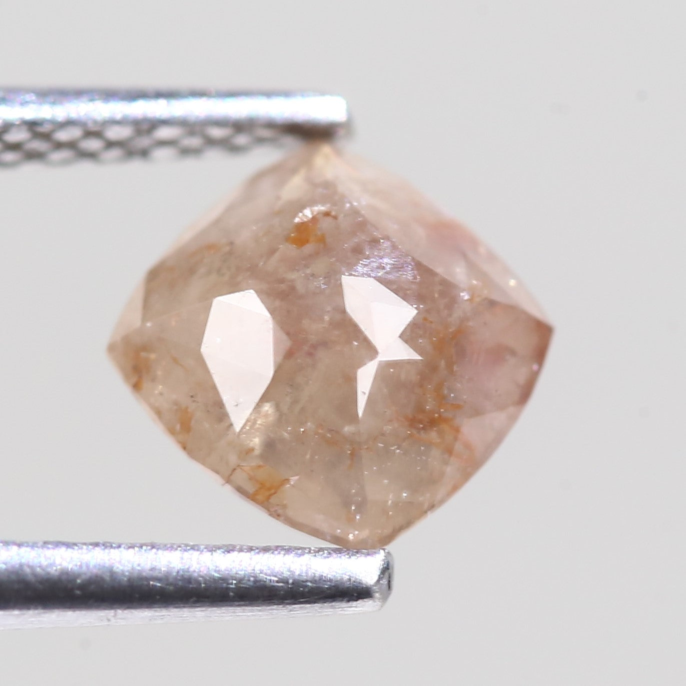 0.89 Carat Natural Cushion Cut Hue Pink Diamond 6.07 MM