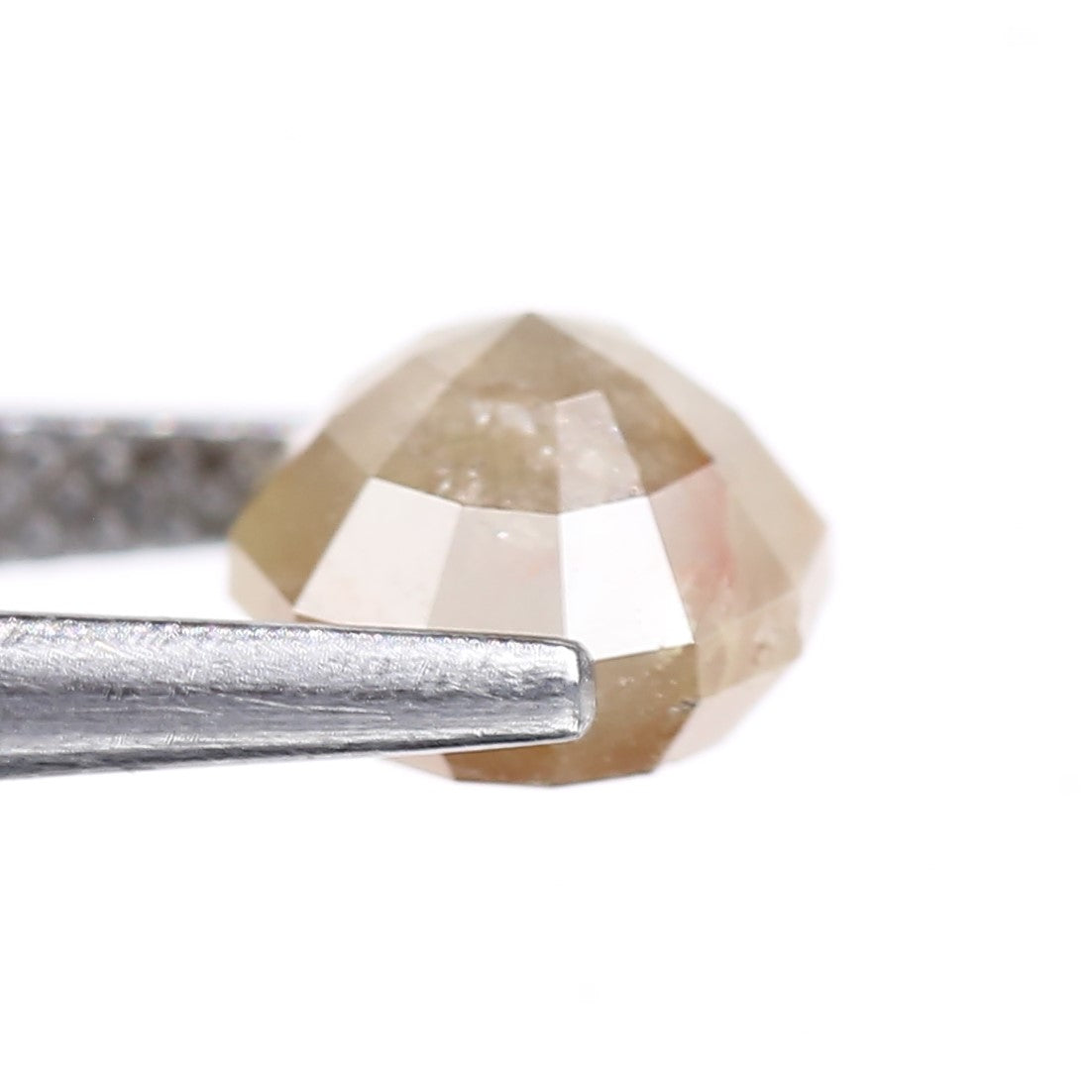 2.02 Carat Natural Geometric Cut Salt And Pepper Diamond 7.70 MM