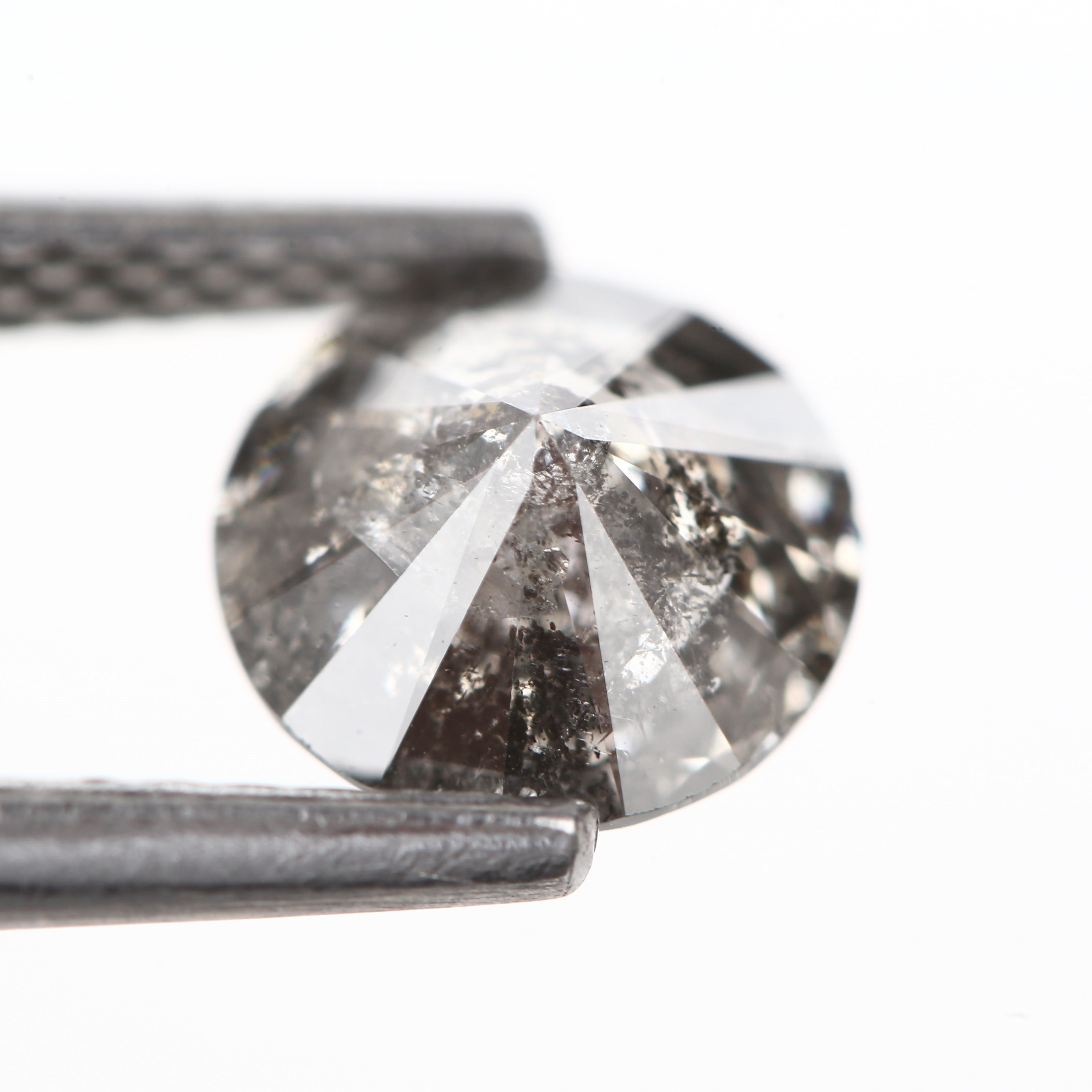 0.94ct Celestial Black Natural Loose Diamond 6.3 MM