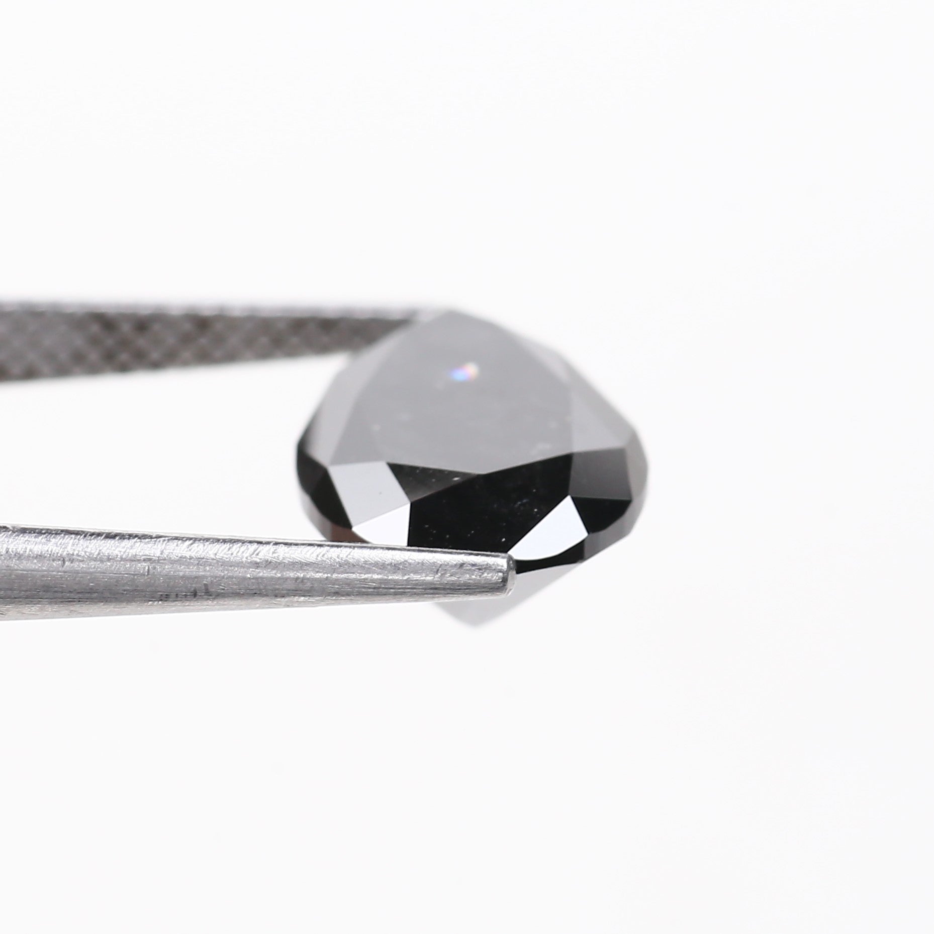 4 Carat Pear Black Diamond Loose Natural 12.70 Carat