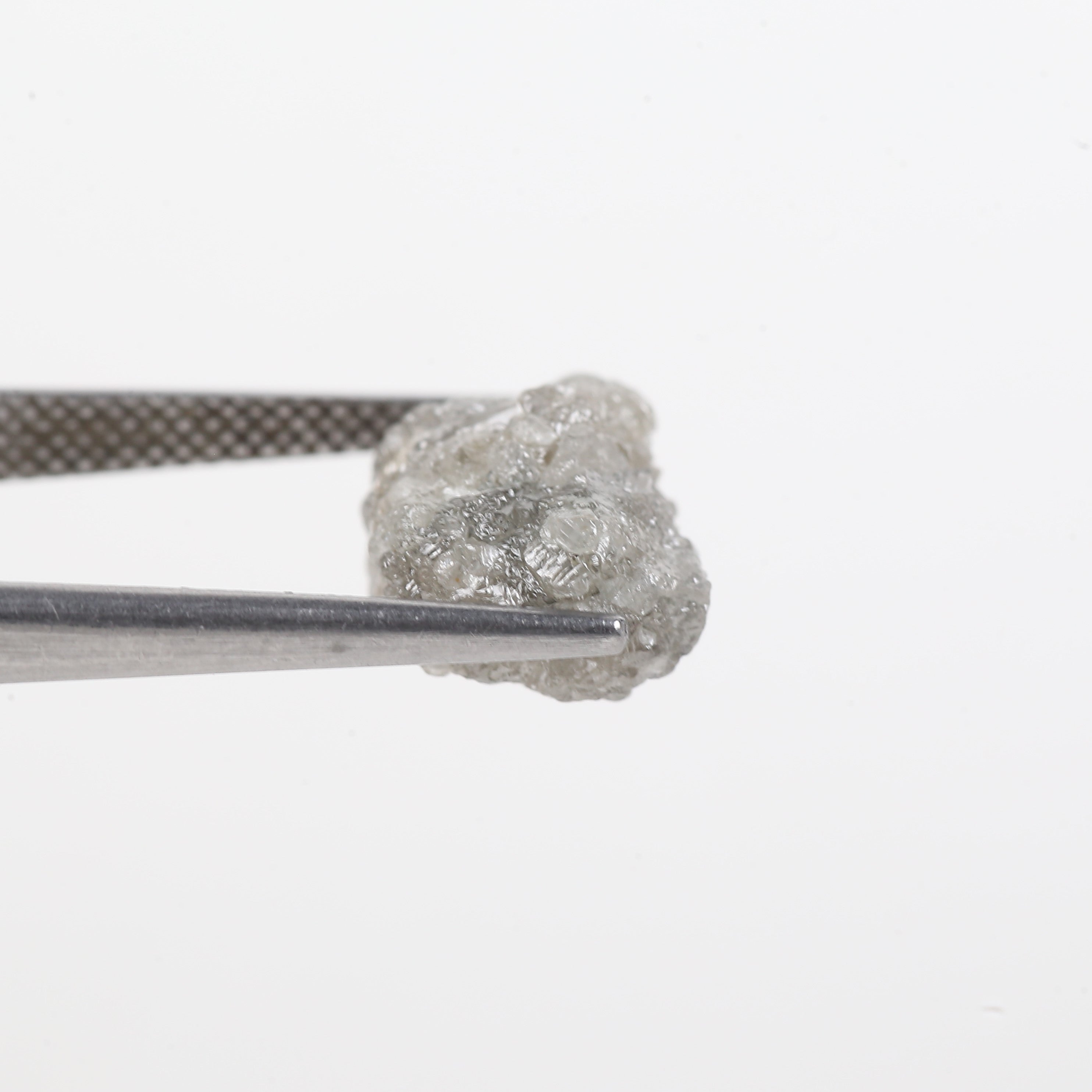 7.32 Carat Natural Rough Crystal Diamond Earth Mined Uncut Diamond 12.38 MM