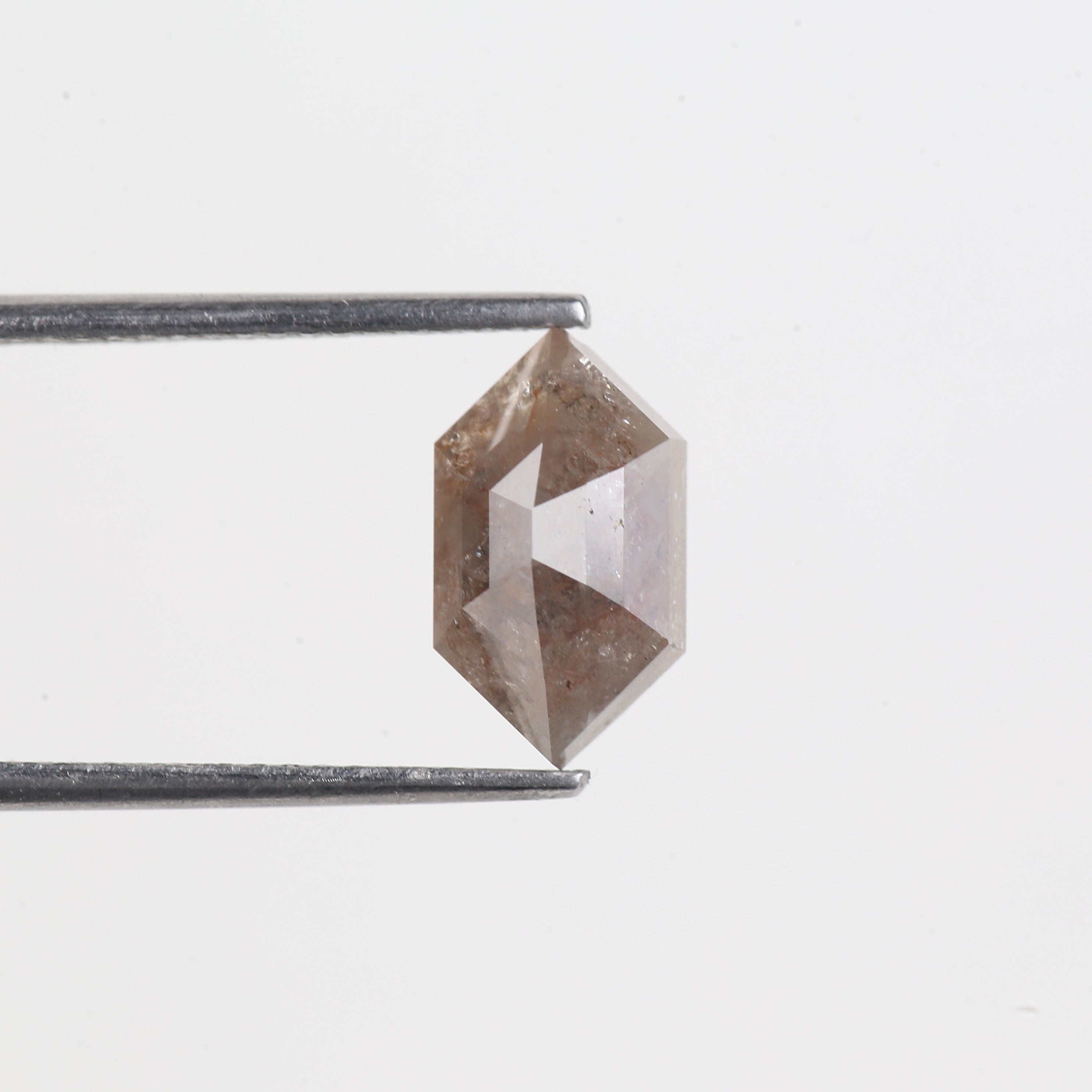 2.40 Carat Natural Hexagon Cut Diamond 10.91 MM