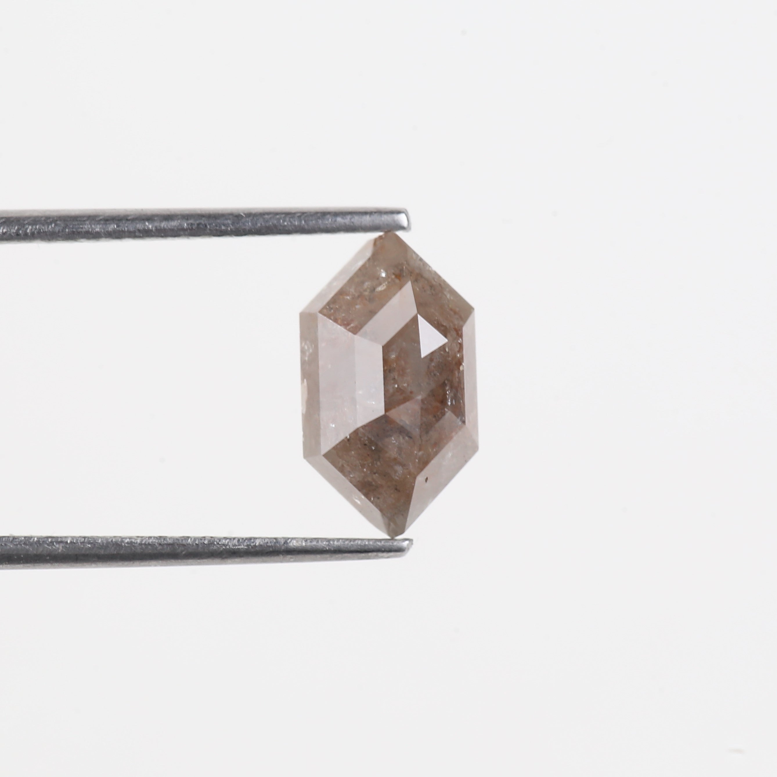 2.40 Carat Natural Hexagon Cut Diamond 10.91 MM