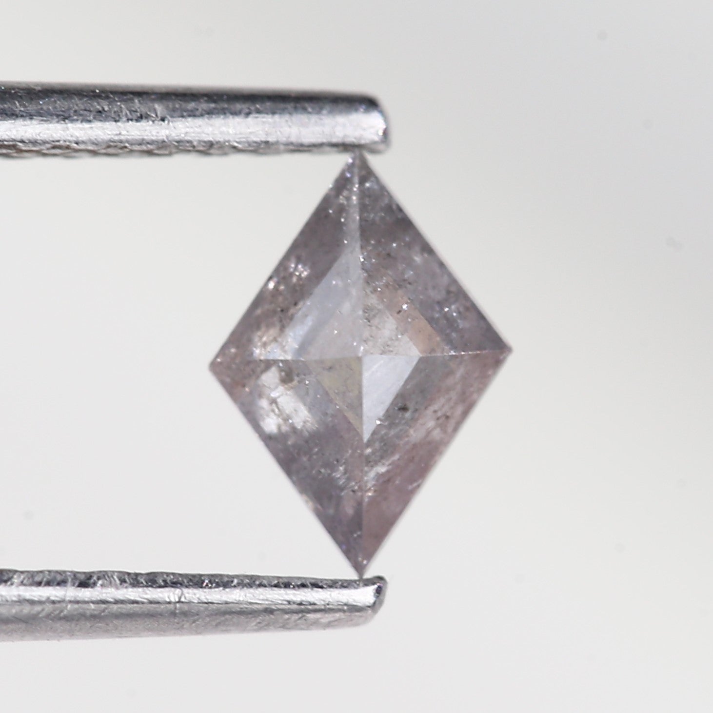 0.31 Carat Natural Gray Lozenge Salt And Pepper Diamond 6.32 MM