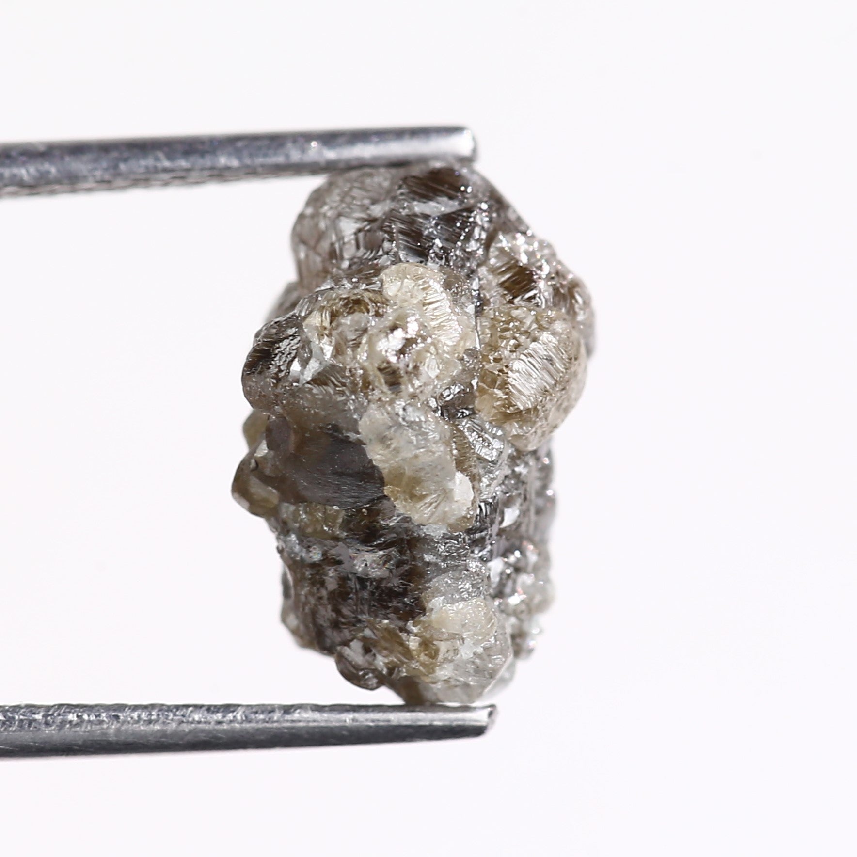 6.45 Carat Natural Brown Rough Uncut Raw Diamond 11.78 MM