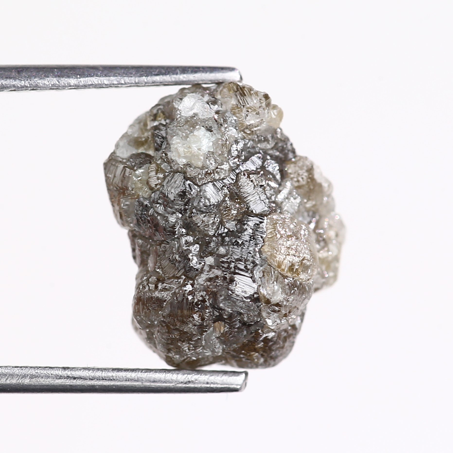 6.45 Carat Natural Brown Rough Uncut Raw Diamond 11.78 MM