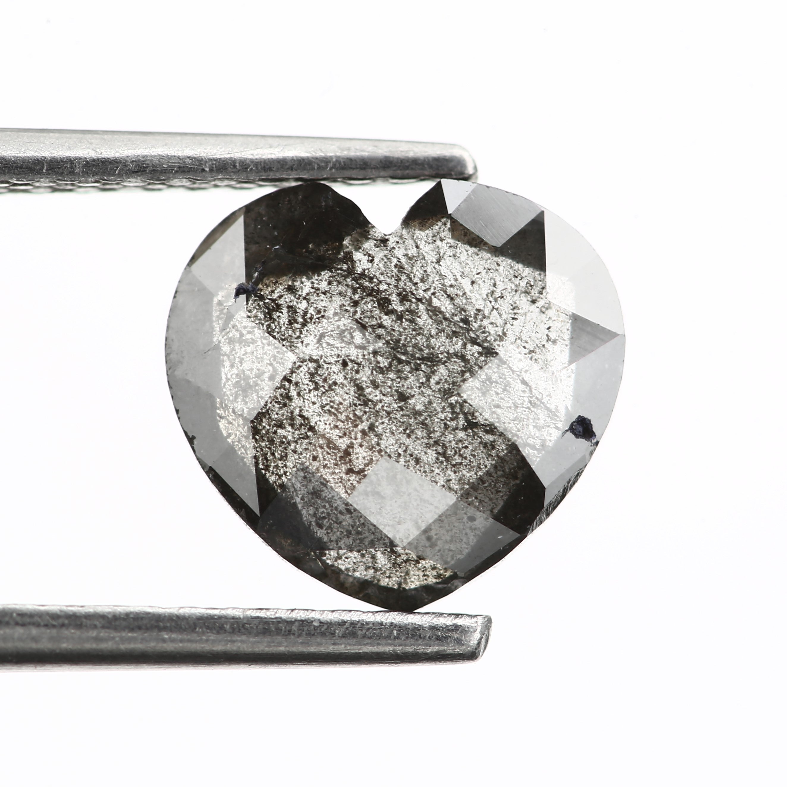 salt and pepper diamond checker cut