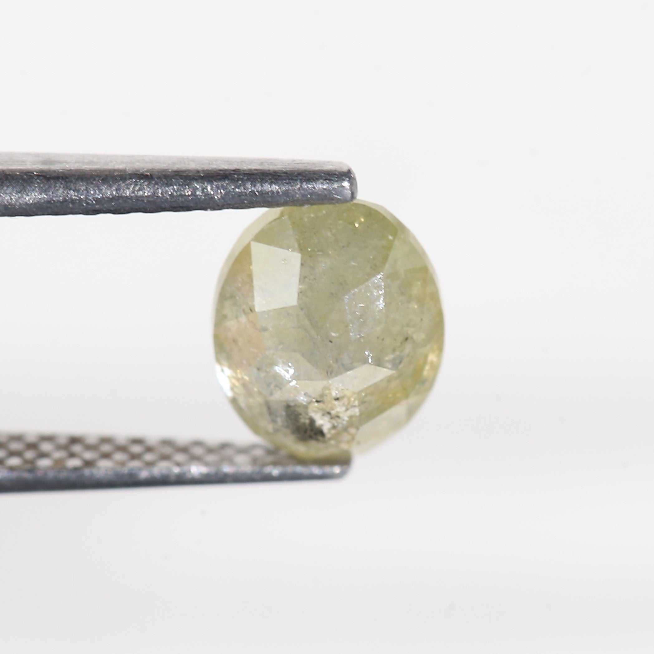 1.6 Carat Celestial Oval Cut Salt and Pepper Diamond 7.7 MM