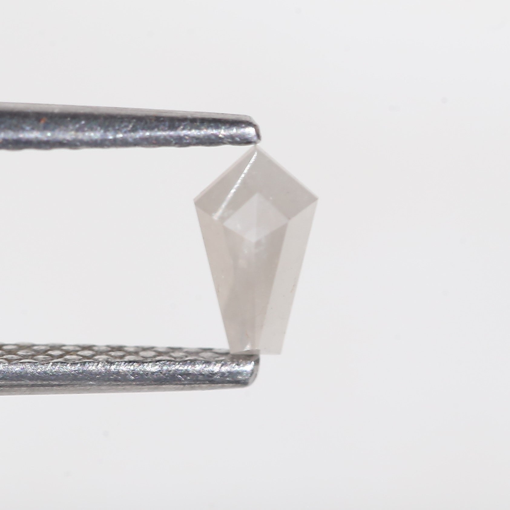 0.25 Carat Natural Grey Kite Salt Pepper Diamond 5.8 MM