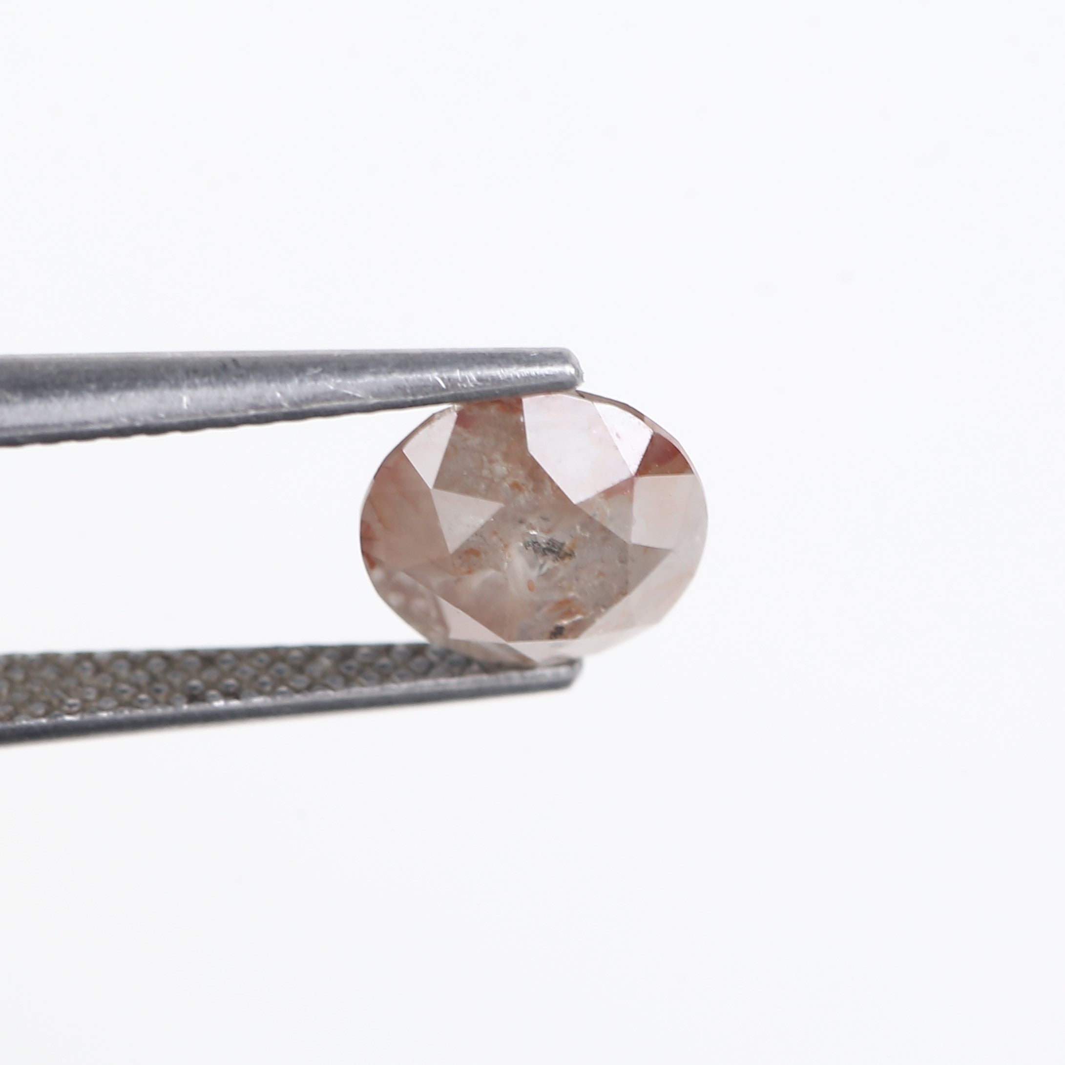 2.22 Carat Round Salt and Pepper Diamond For Celestial Engagement Rings