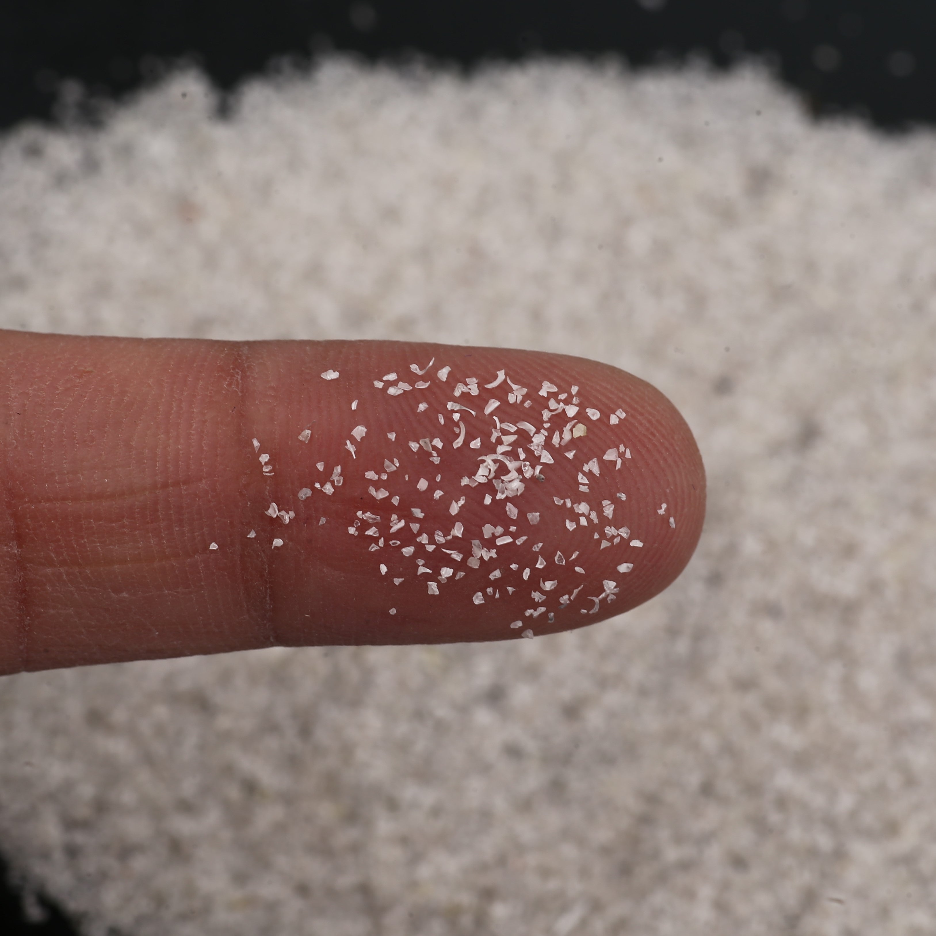 5ct Rough Raw White Grey Diamond Dust