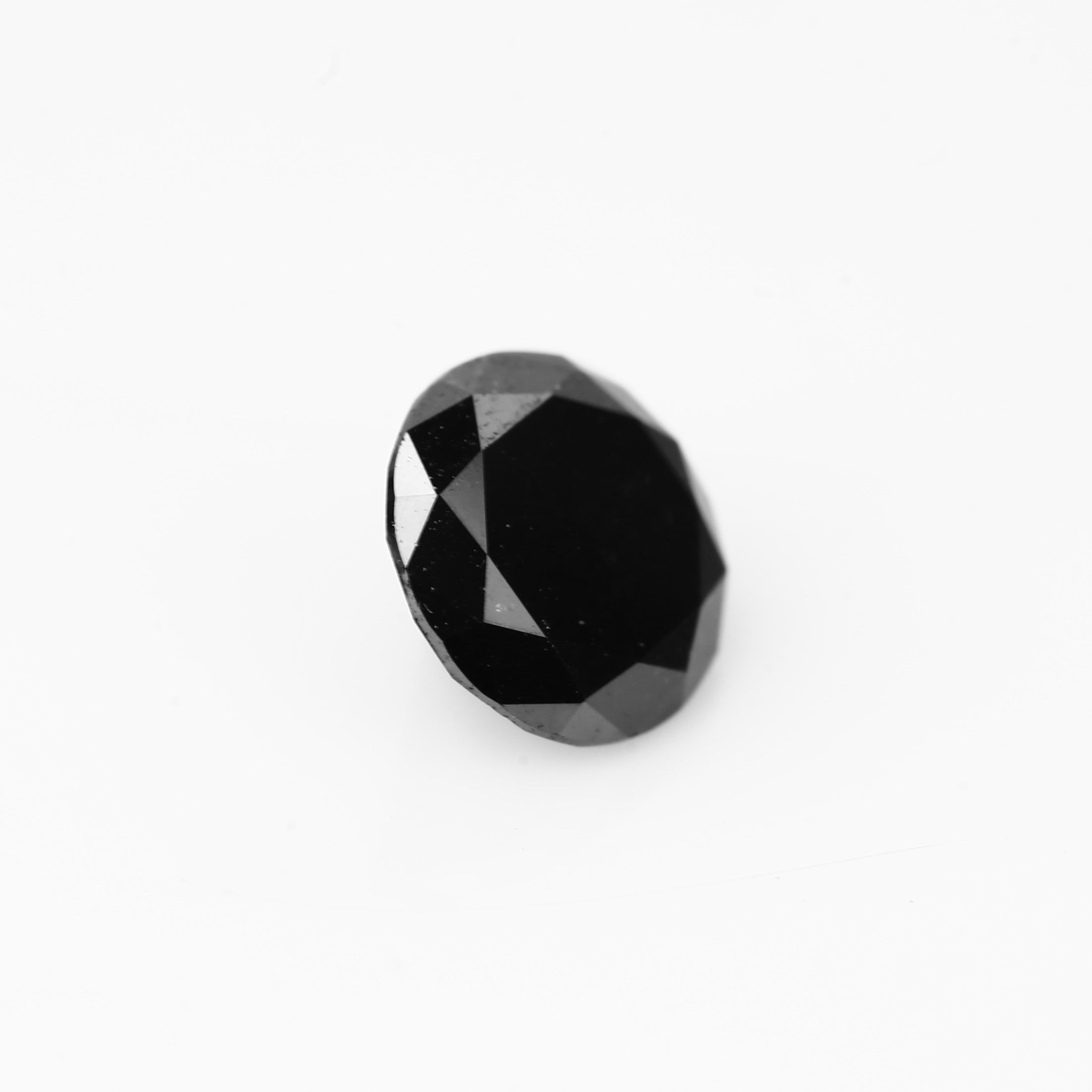 fancy black diamond round cut
