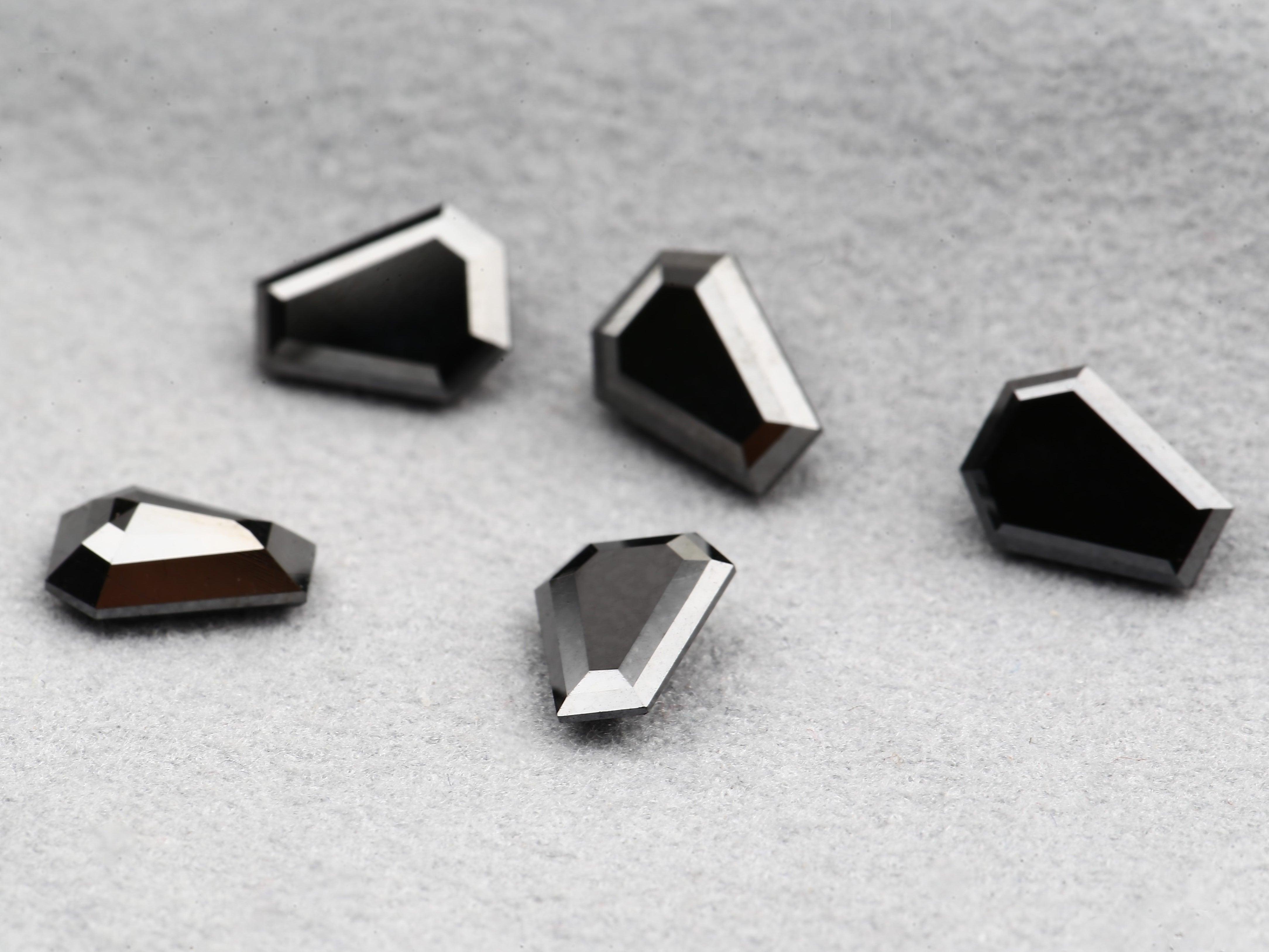 coffin natural black diamond