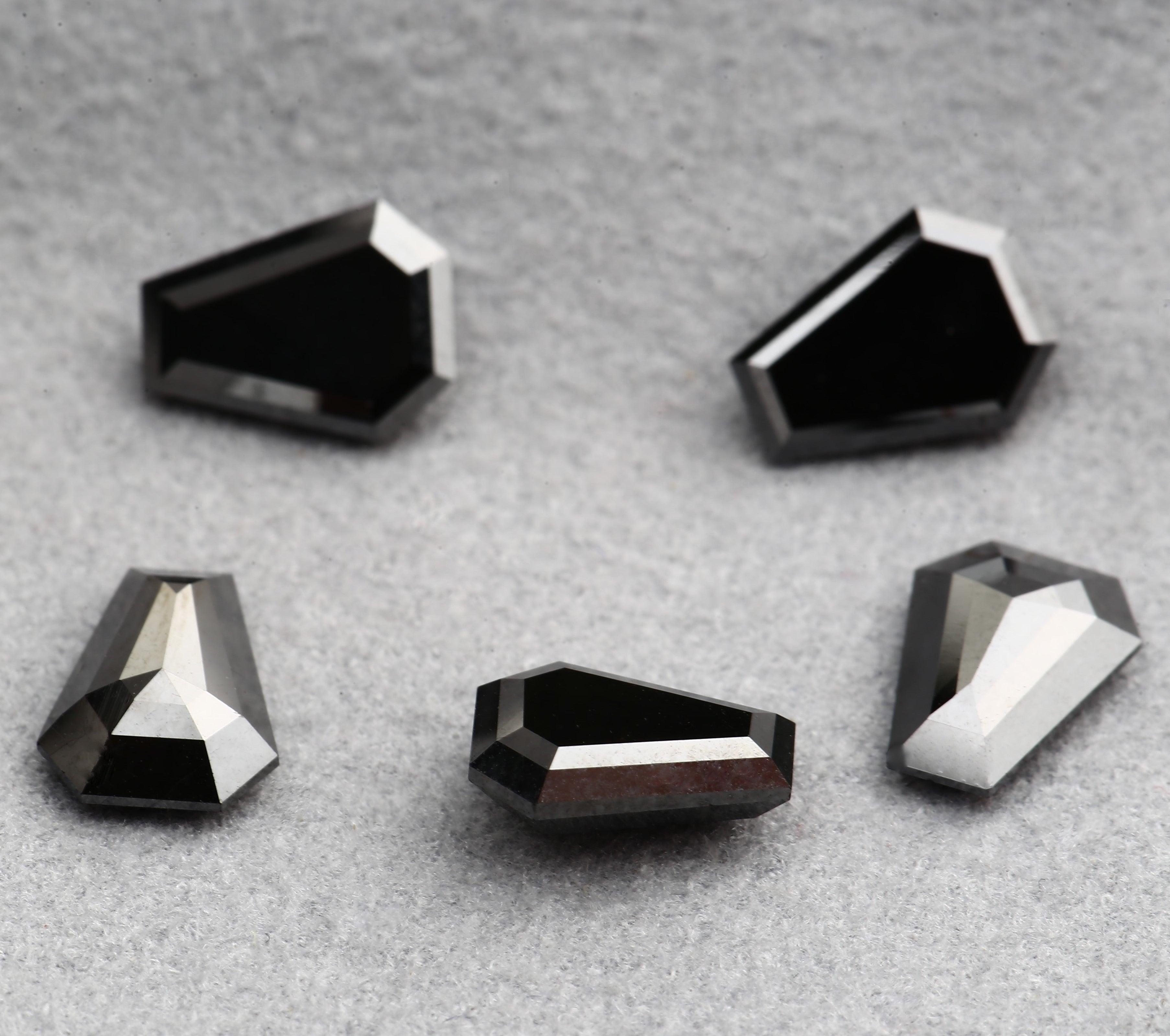 coffin black diamond fancy real