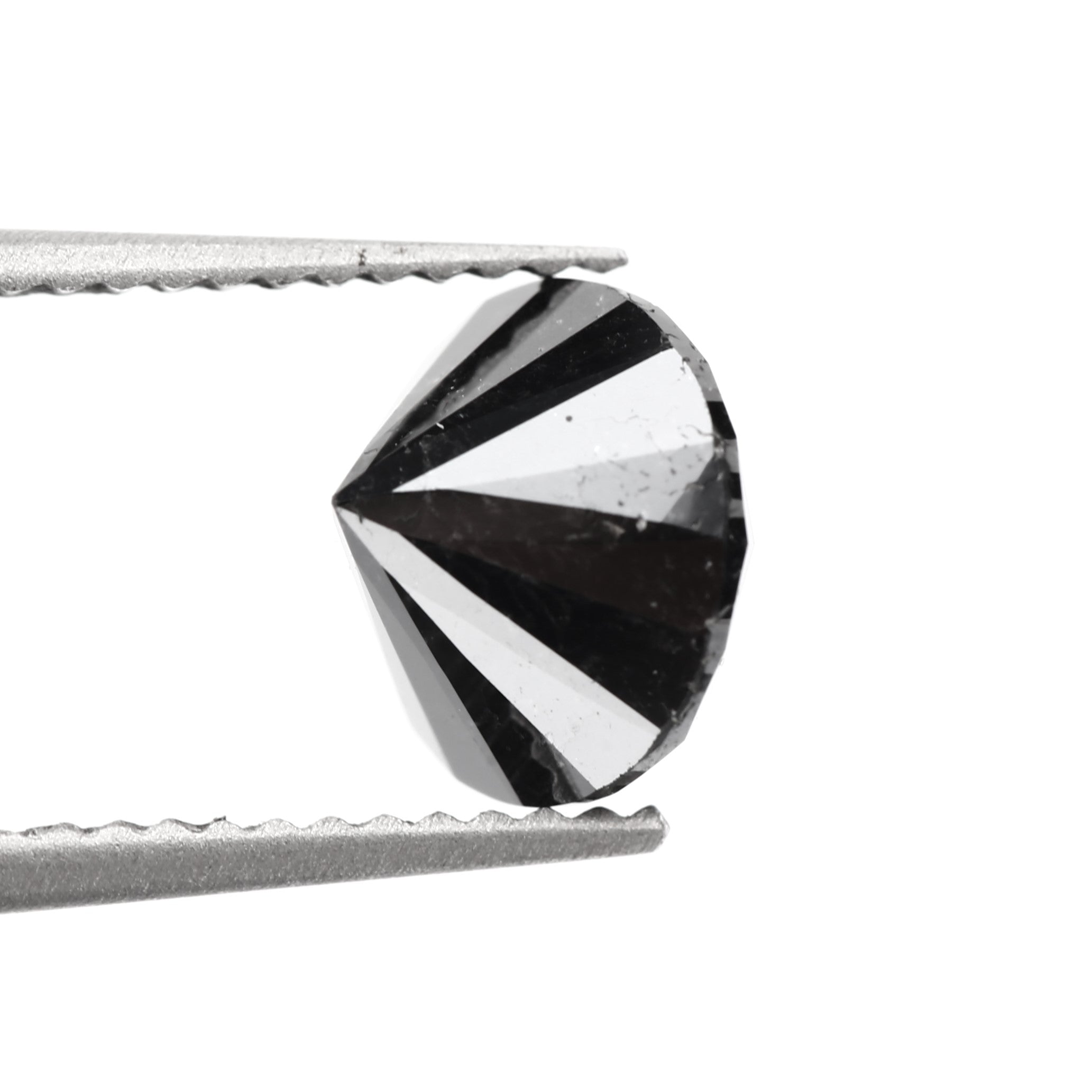 round brilliant cut black diamond
