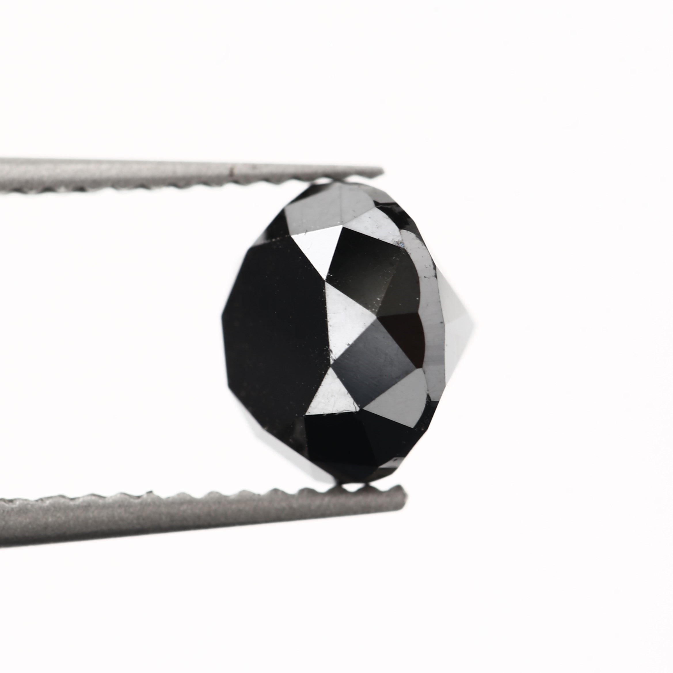 black natural color diamond