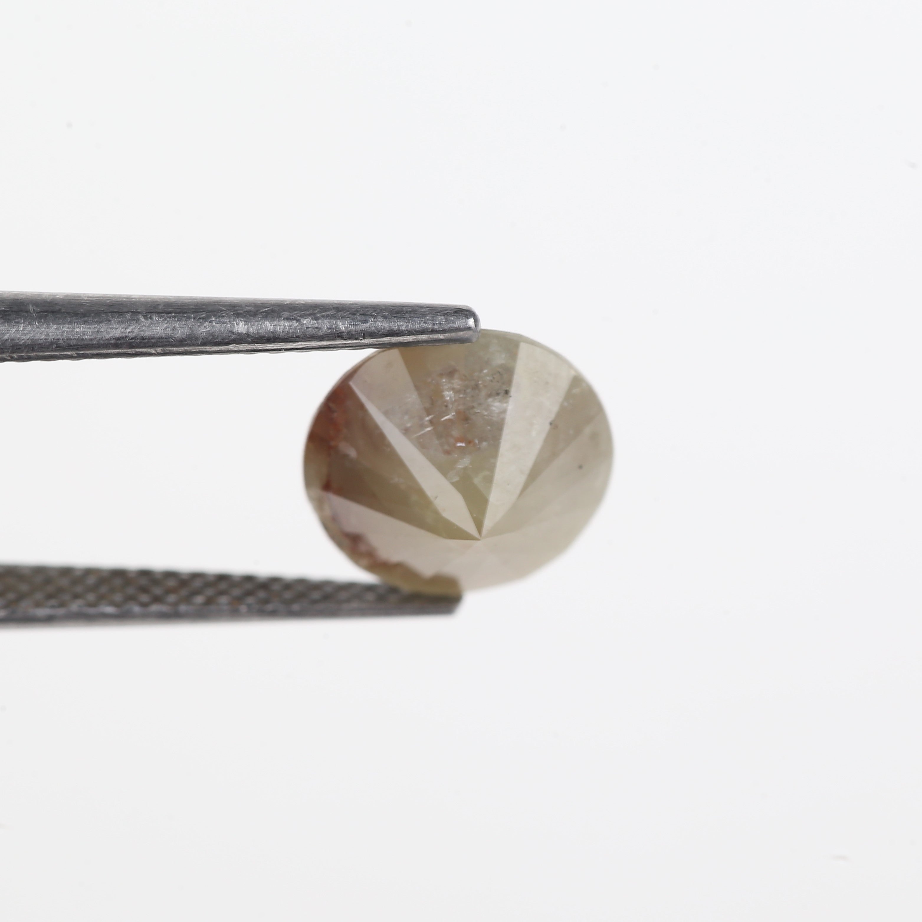 3 Carat Salt and Pepper Diamond Round Brown Natural Loose Stone 9.5 MM