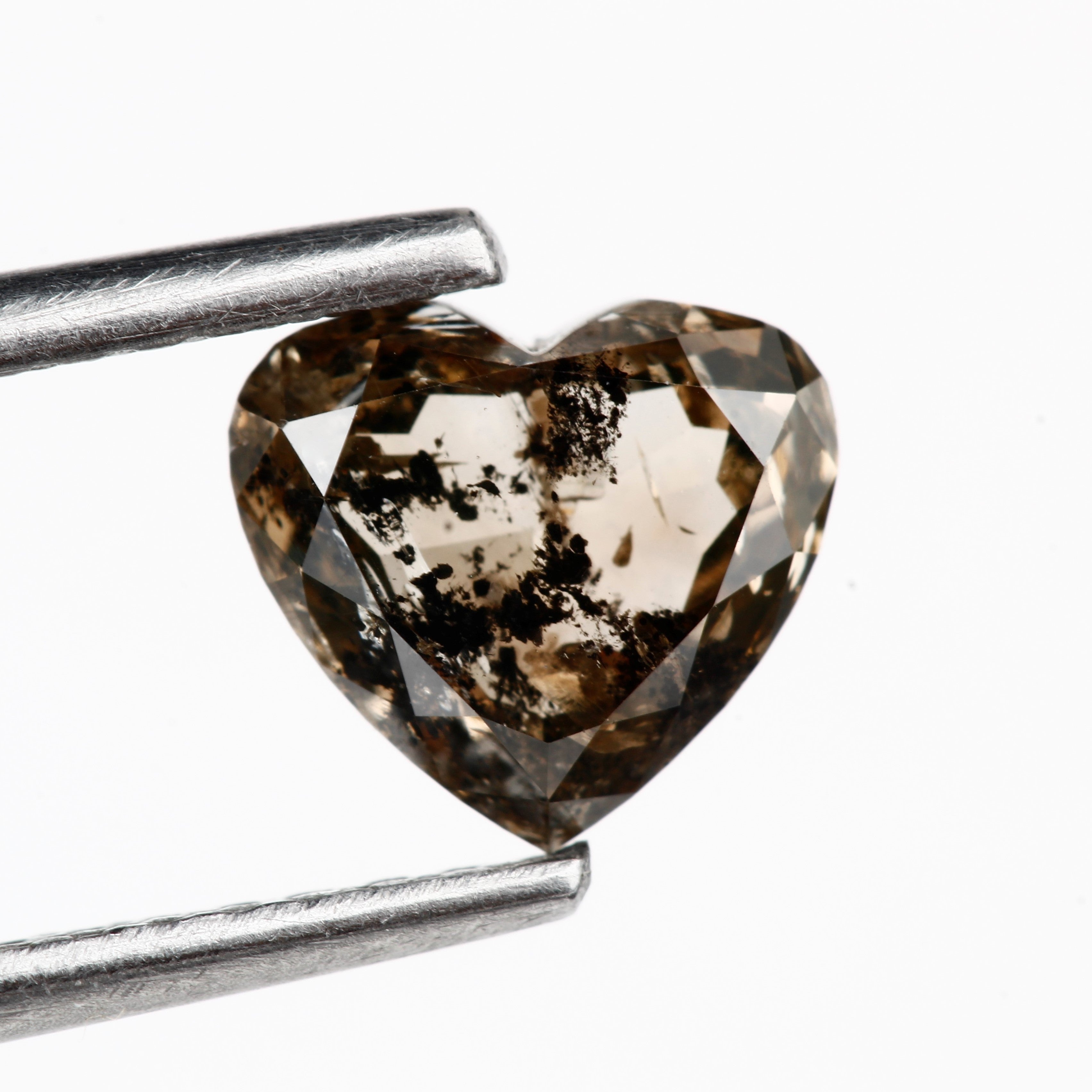 heart shape diamond salt and pepper