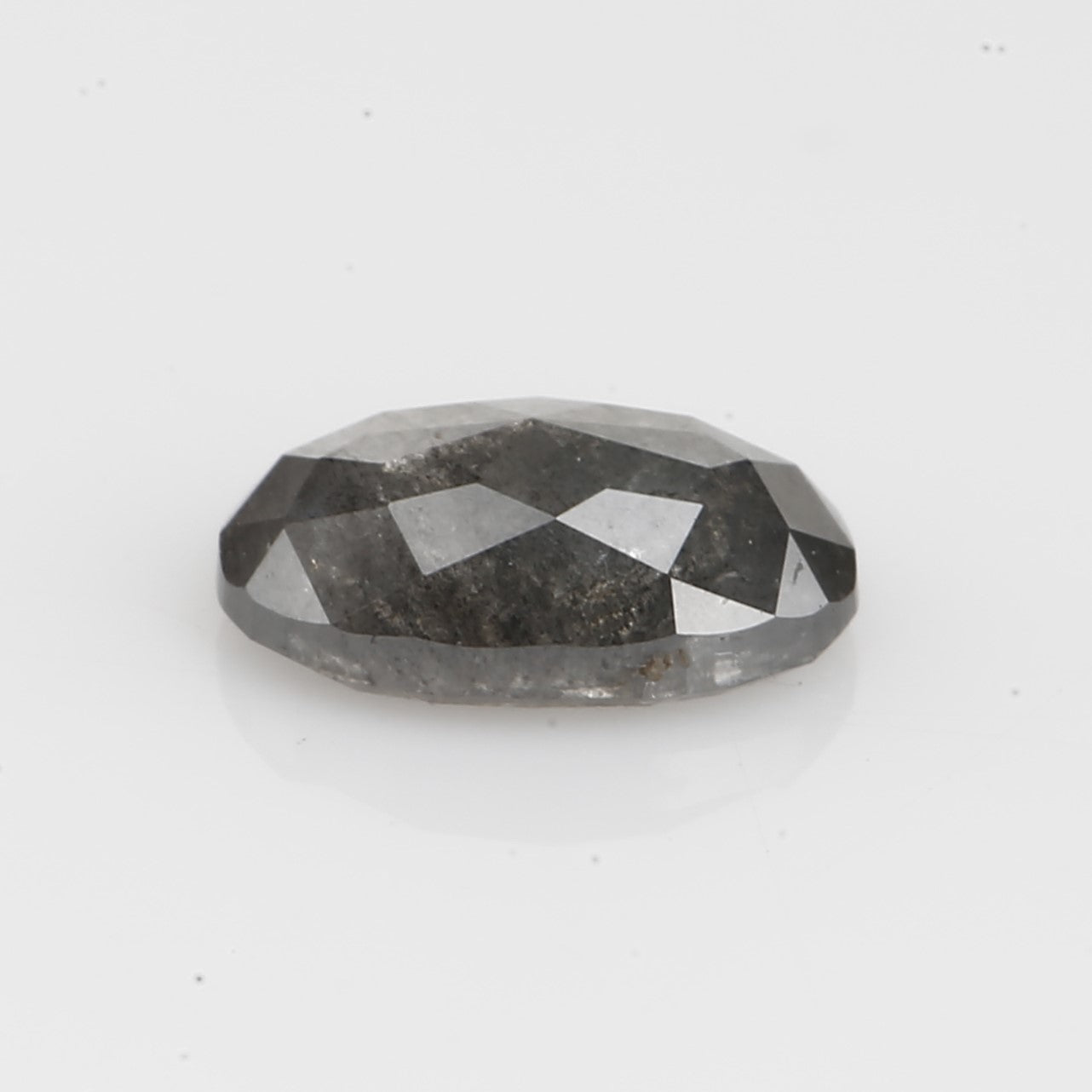 0.46 Carat Design Gray Oval Diamond Wedding Ring 5.80 MM