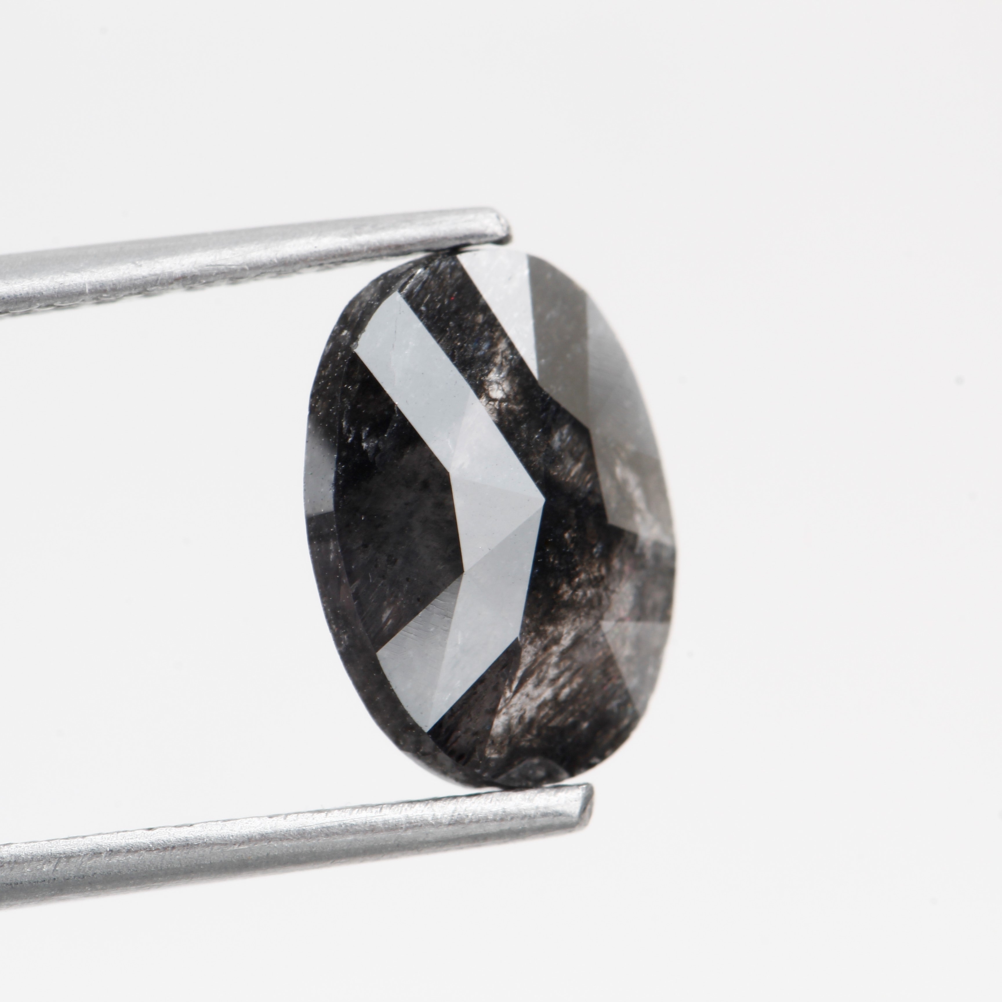 Design Rose Cut 1.5 ct Oval Diamond Engagement Ring 8.50 MM