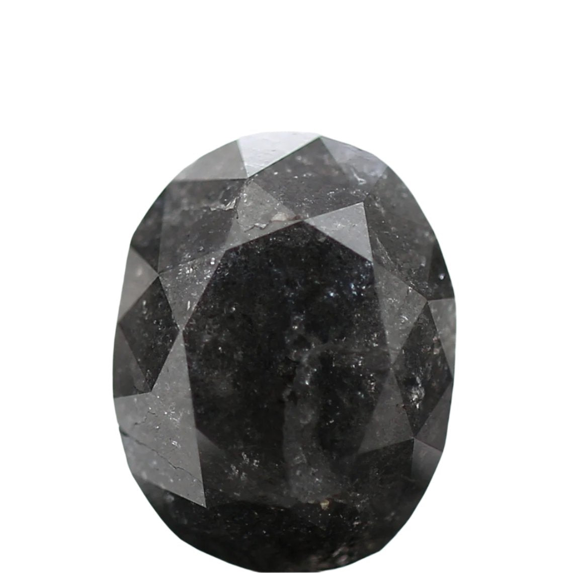 Natural Diamond For Brilliant Oval Diamond Solitaire Ring