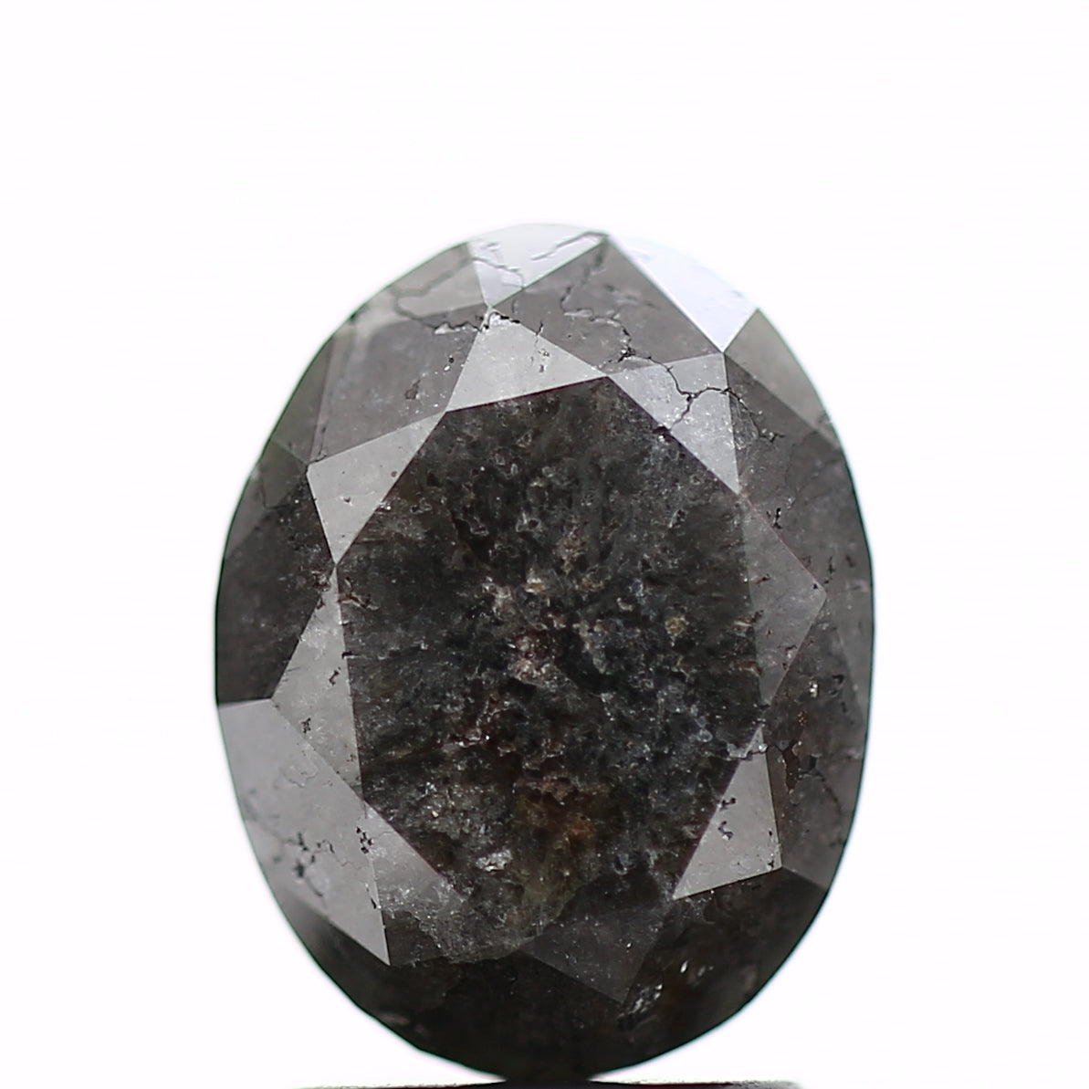 Natural Diamond For 2.17 ct Oval Diamond Ring Solitaire 9 MM